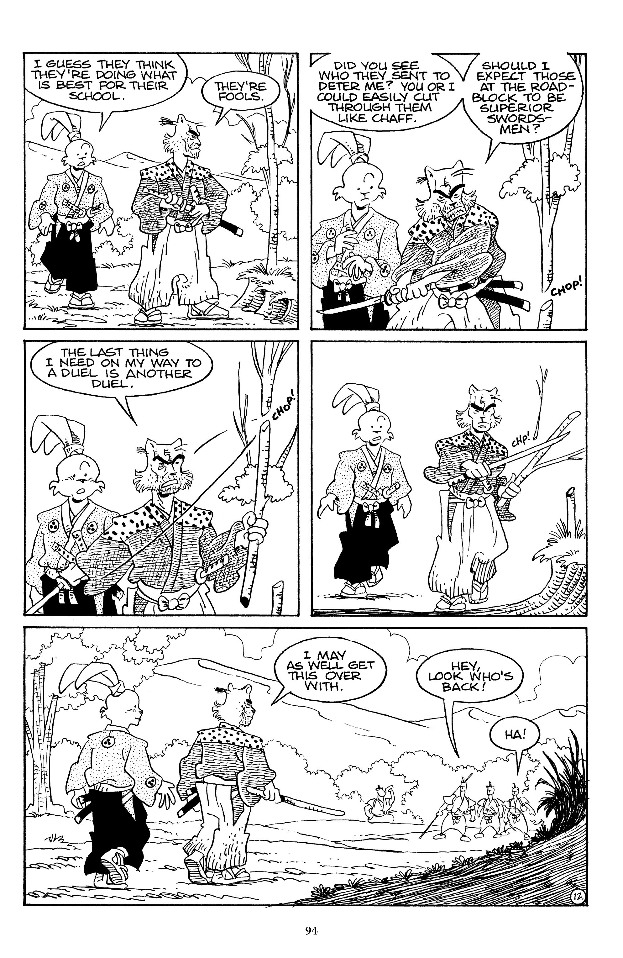 Read online The Usagi Yojimbo Saga comic -  Issue # TPB 4 - 93