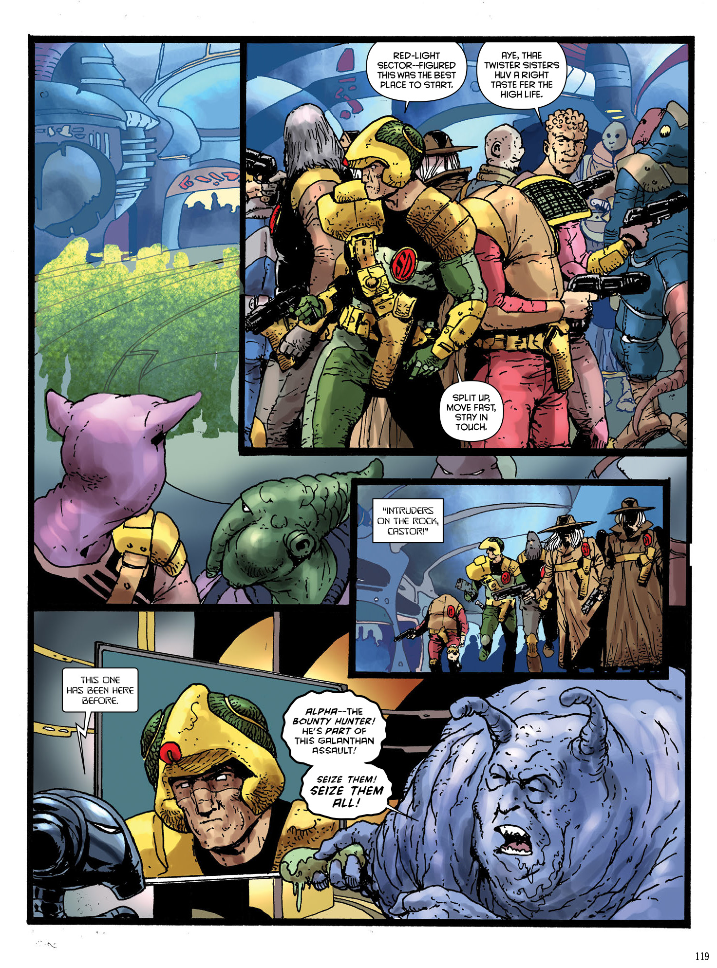 Read online Strontium Dog: Repo Men comic -  Issue # TPB - 121