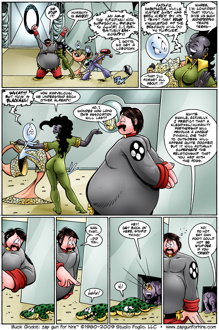 Read online Buck Godot - Zap Gun For Hire comic -  Issue #8 - 37
