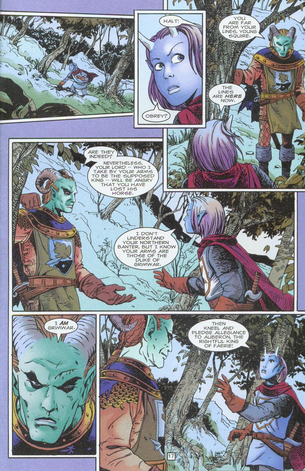 Read online The Books of Faerie: Auberon's Tale comic -  Issue #2 - 17