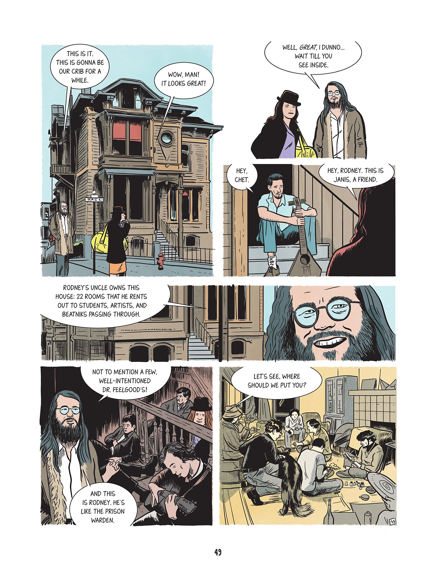Read online Love Me Please!: The Story of Janis Joplin comic -  Issue # TPB (Part 1) - 50