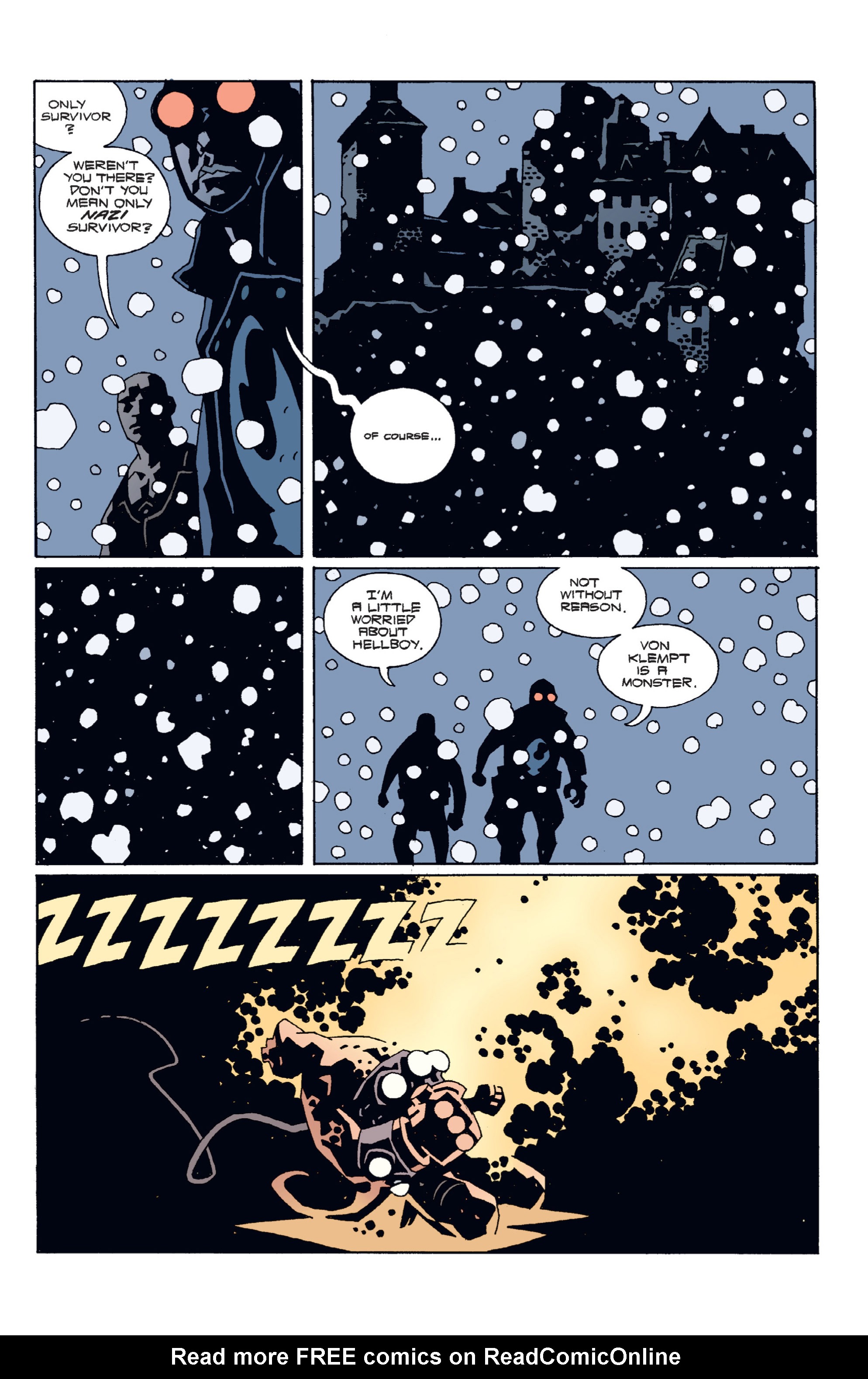 Read online Hellboy comic -  Issue #5 - 52