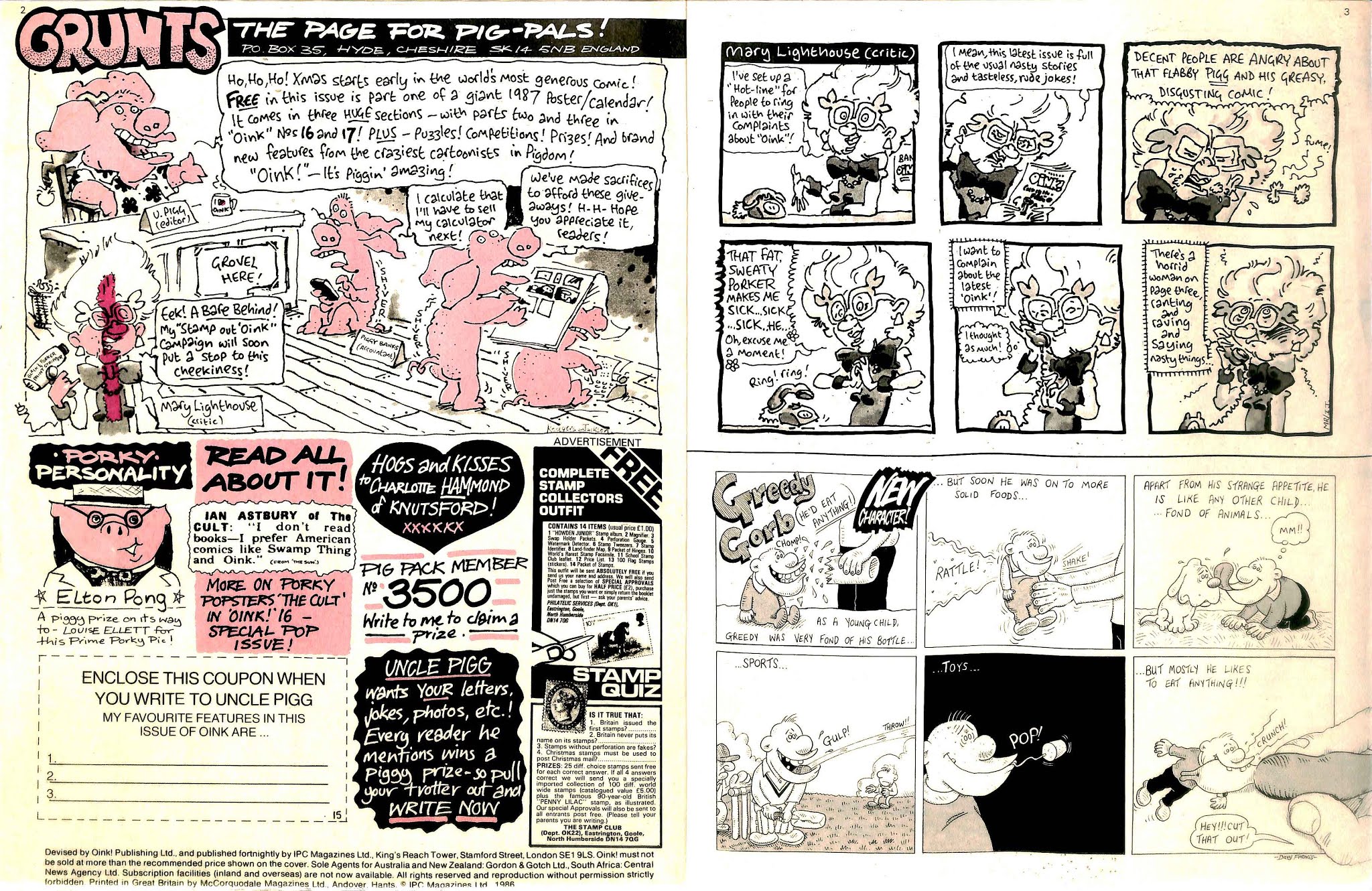 Read online Oink! comic -  Issue #15 - 2