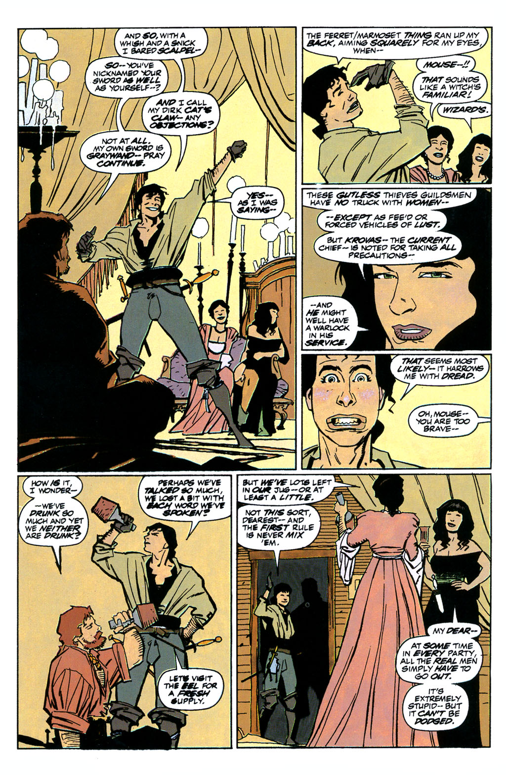 Read online Fafhrd and the Gray Mouser comic -  Issue #1 - 10