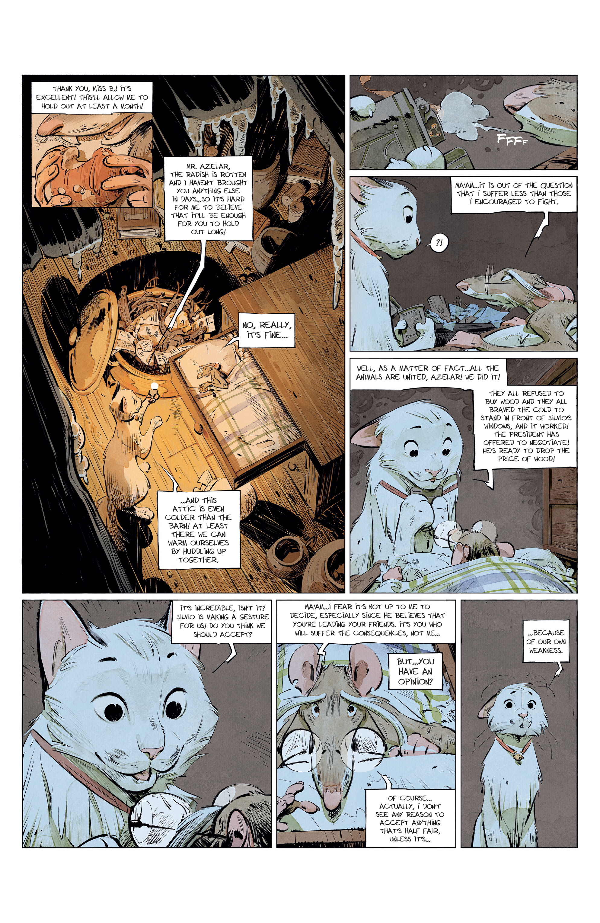 Read online Animal Castle comic -  Issue #5 - 15