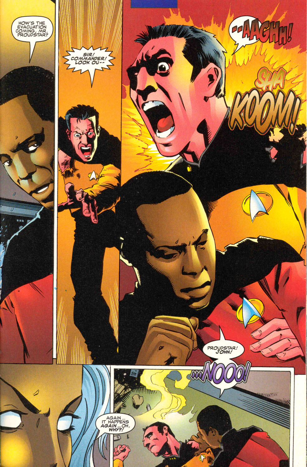 Star Trek: The Next Generation/X-Men: Second Contact issue Full - Page 46