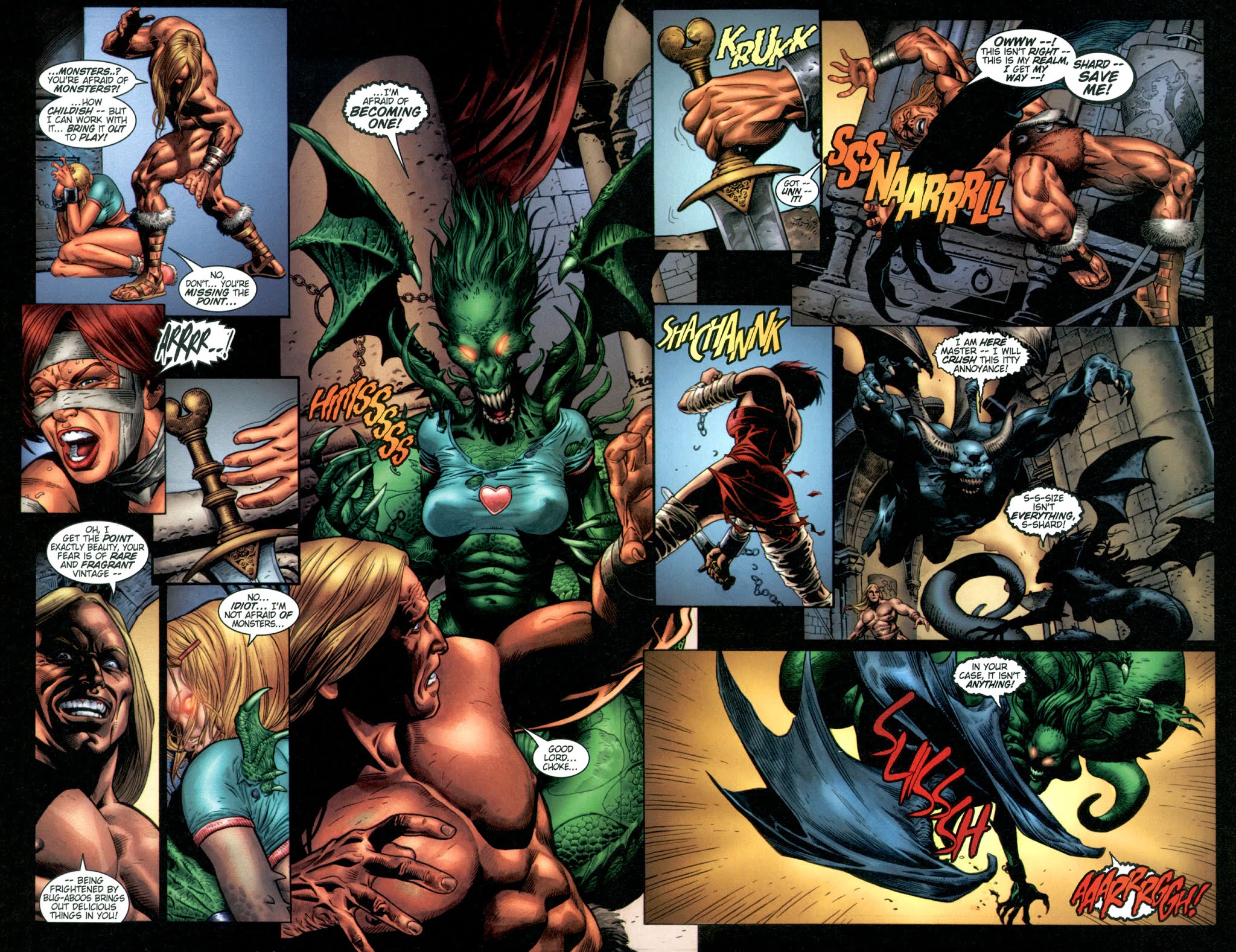 Read online Painkiller Jane/Darkchylde comic -  Issue # Full - 18