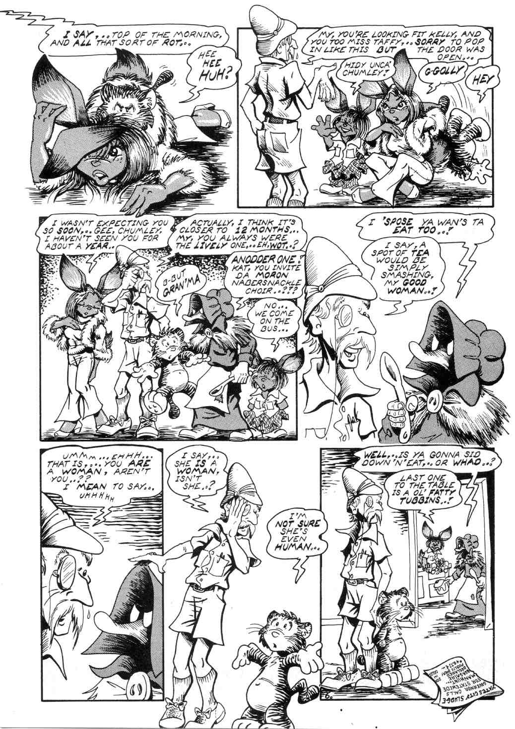 Read online Army  Surplus Komikz Featuring: Cutey Bunny comic -  Issue #3 - 8