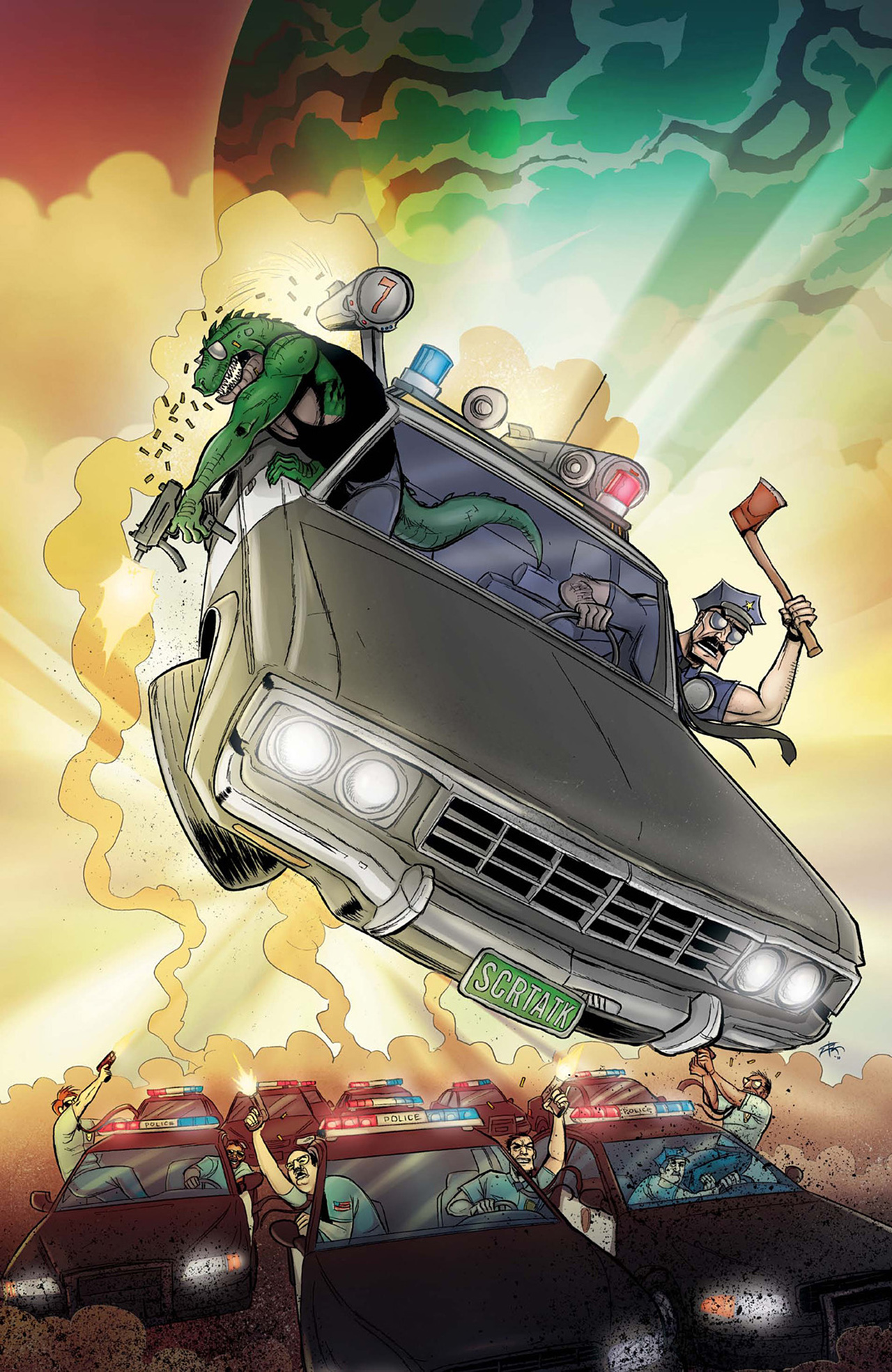 Read online Axe Cop comic -  Issue # TPB 2 - 7