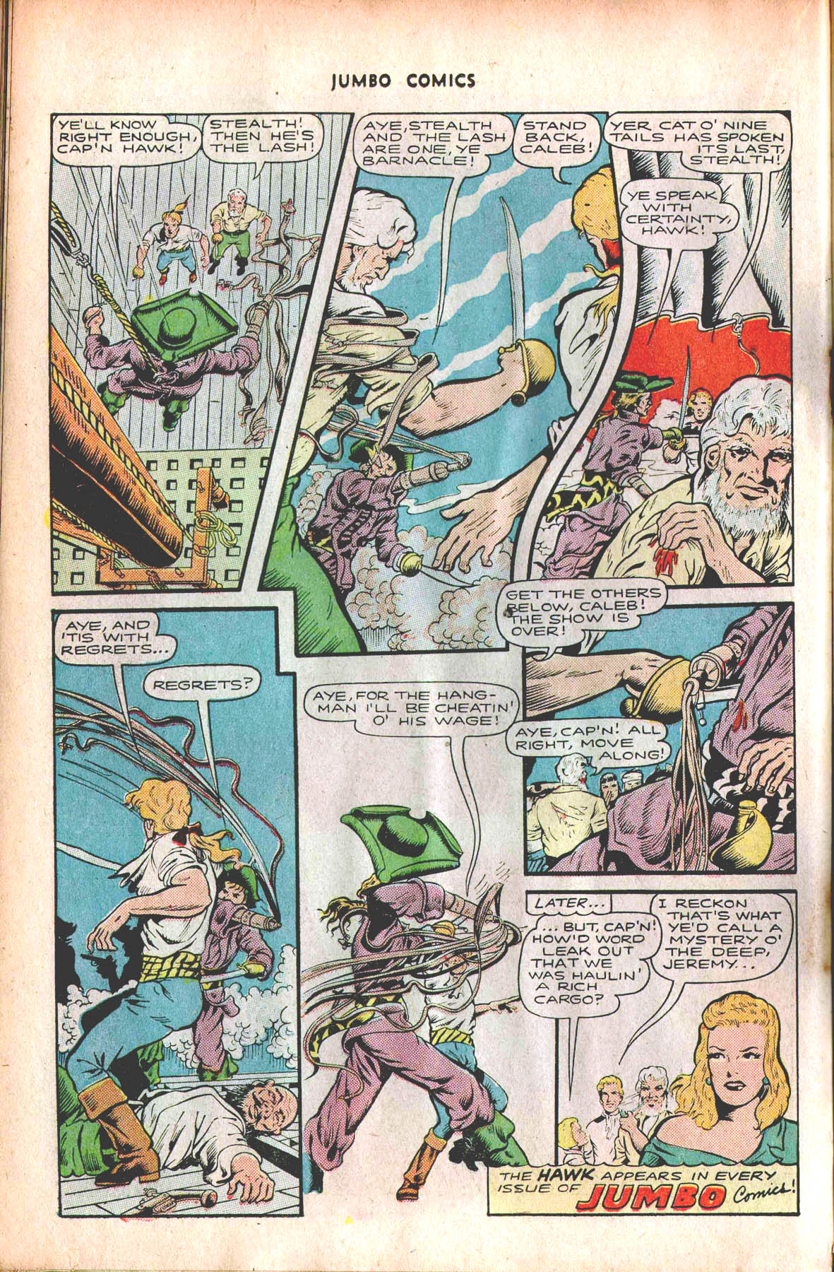 Read online Jumbo Comics comic -  Issue #91 - 21