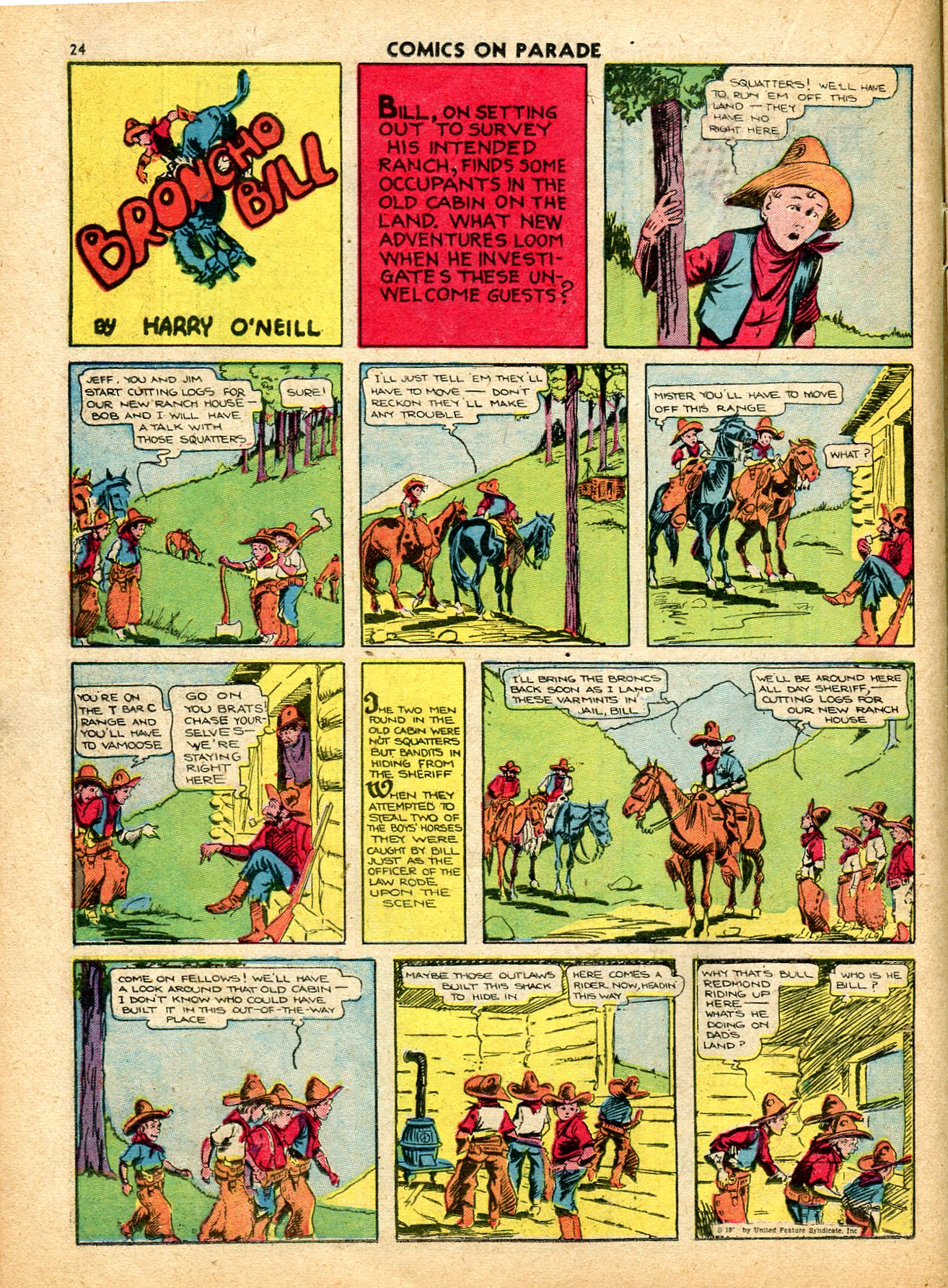 Read online Comics on Parade comic -  Issue #21 - 26