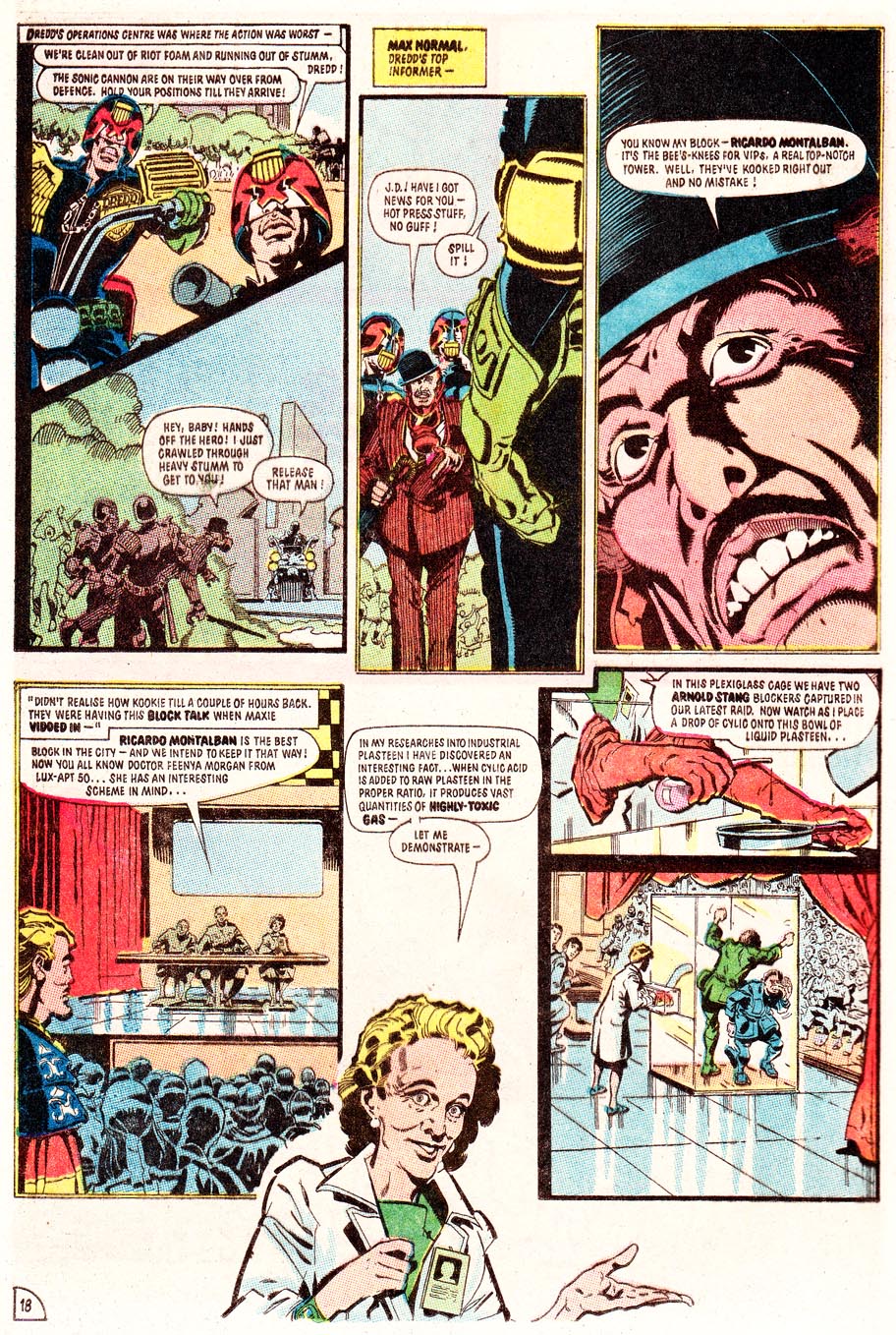 Read online Judge Dredd (1983) comic -  Issue #18 - 18