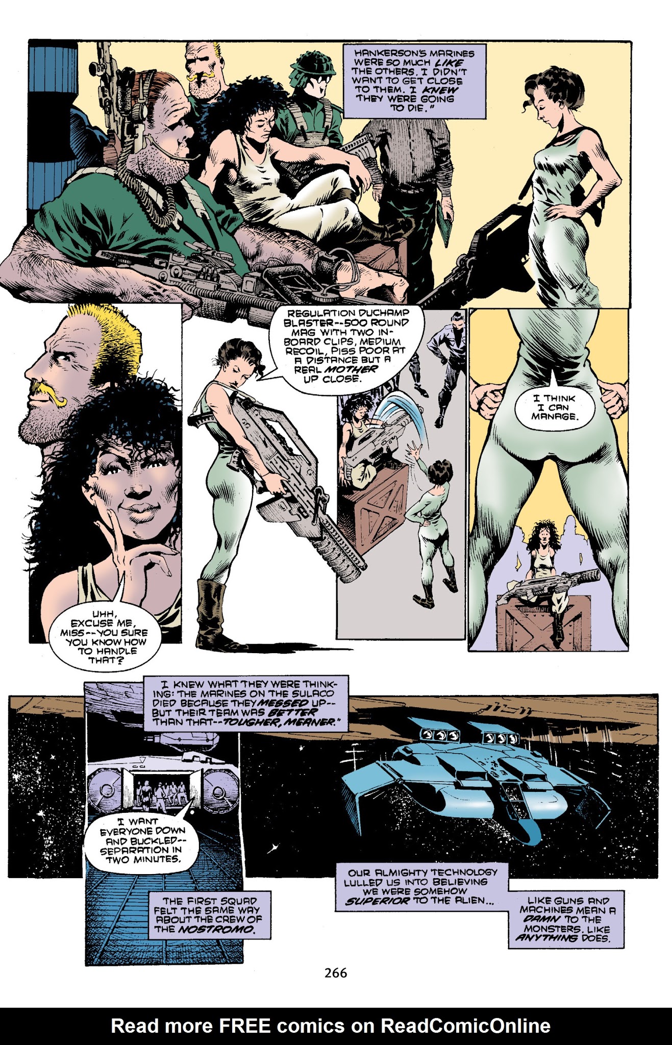 Read online Aliens Omnibus comic -  Issue # TPB 1 - 264