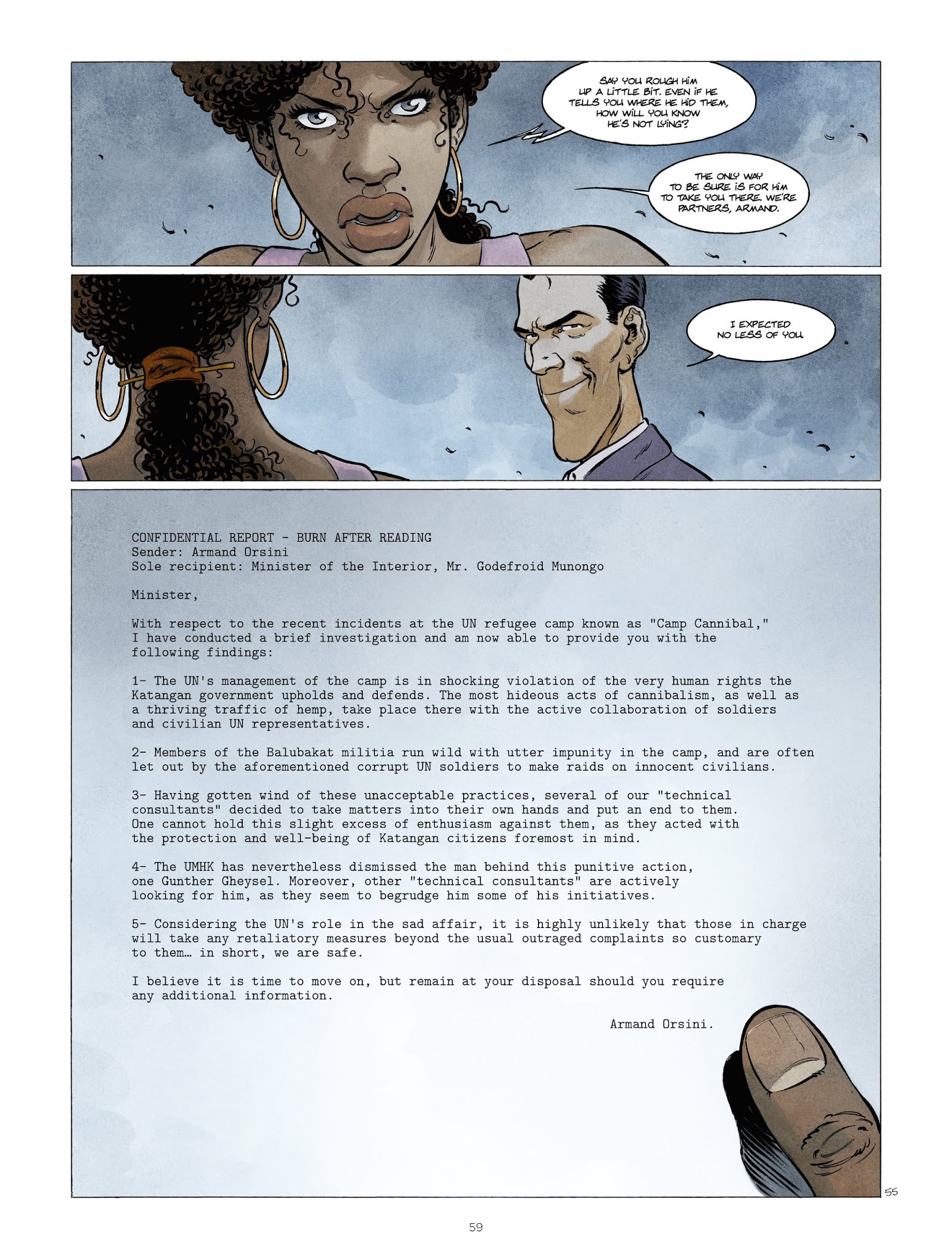 Read online Katanga comic -  Issue #1 - 59