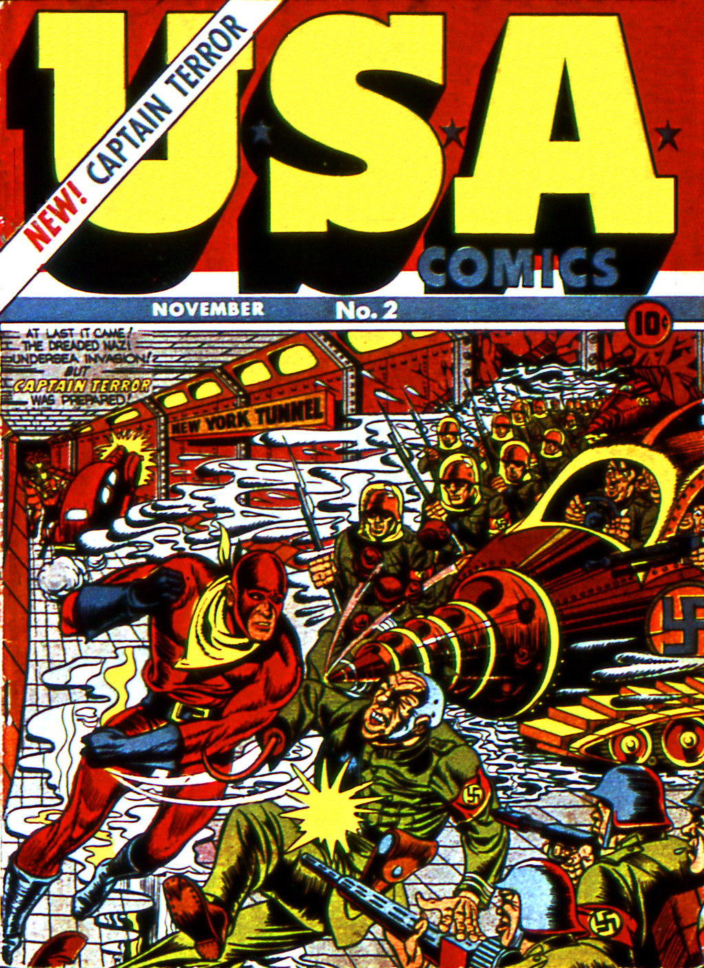 Read online USA Comics comic -  Issue #2 - 1