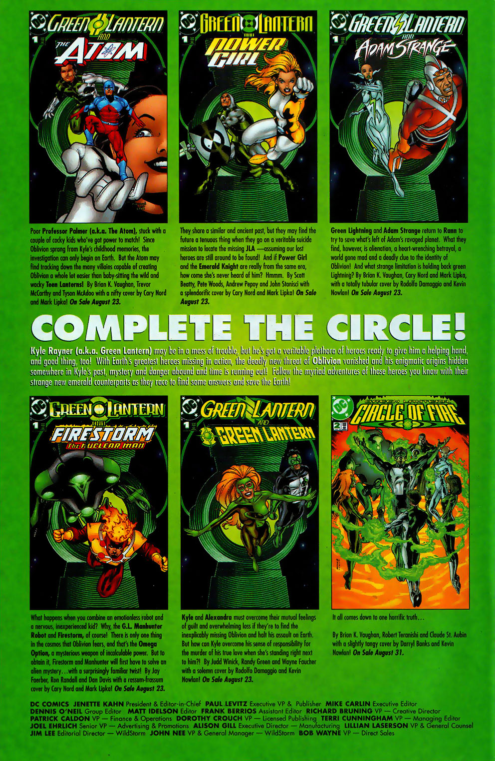 Read online Green Lantern: Circle of Fire comic -  Issue #6 - 23