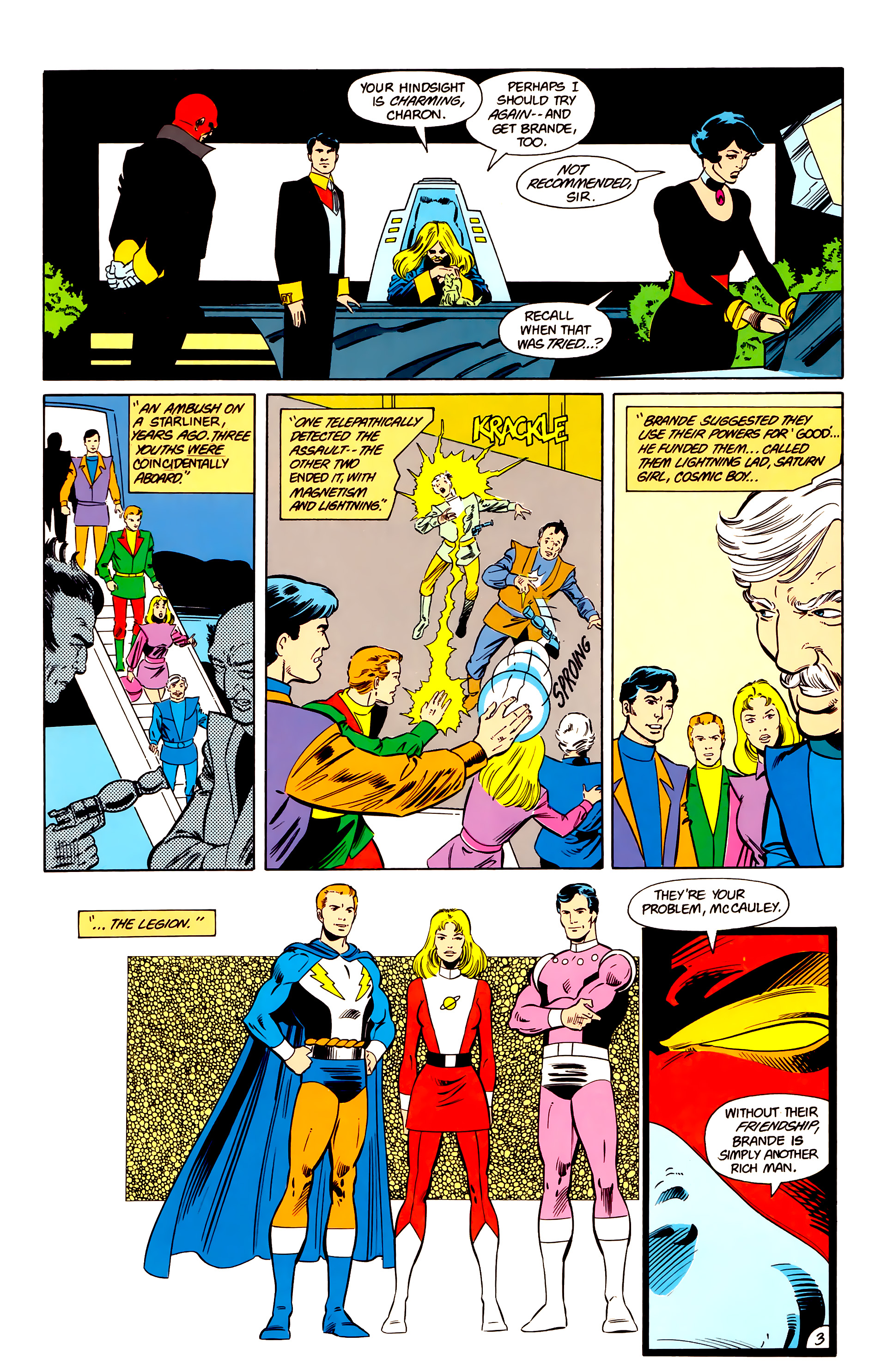 Read online Legion of Super-Heroes (1984) comic -  Issue #17 - 5