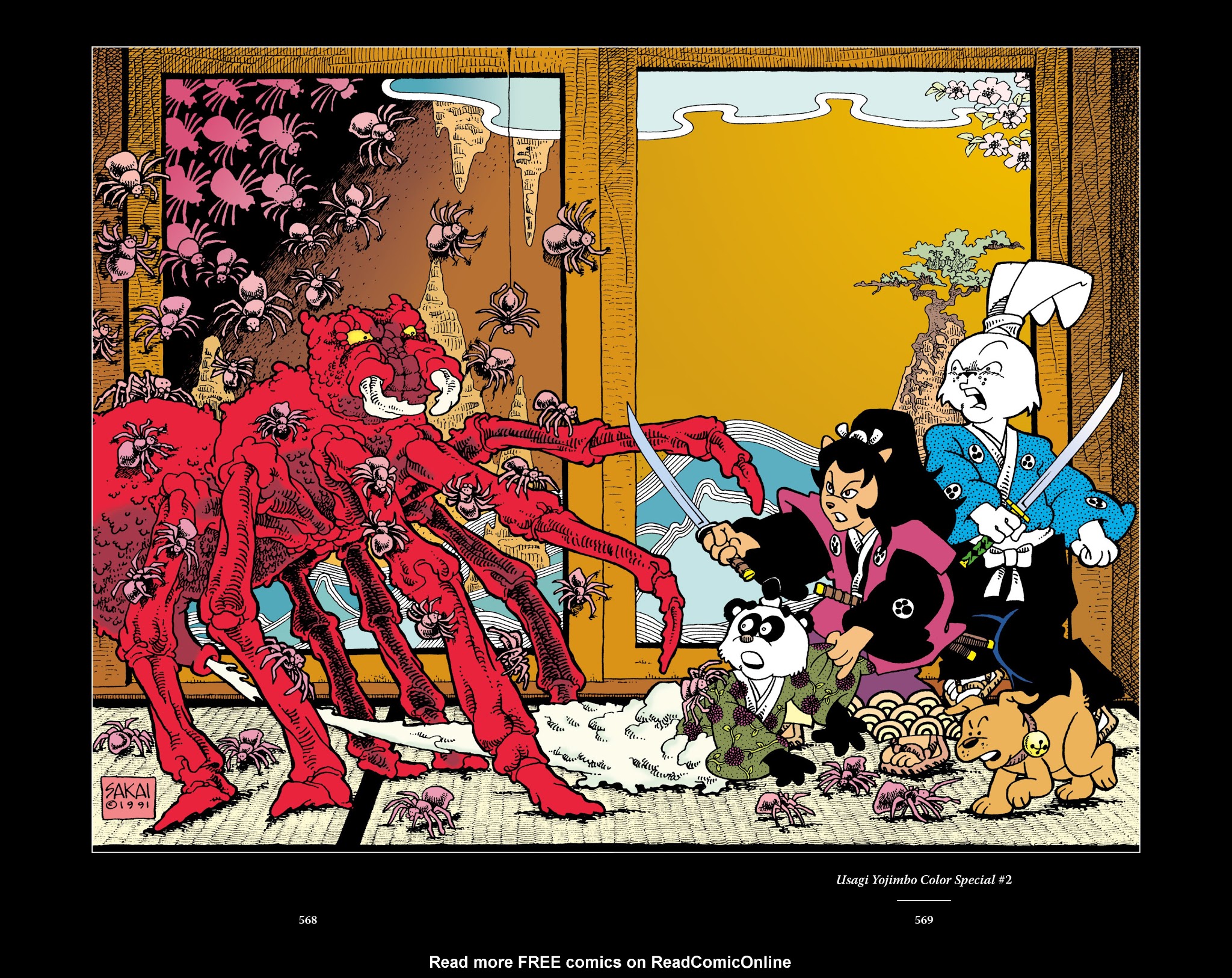 Read online The Usagi Yojimbo Saga comic -  Issue # TPB 5 - 561