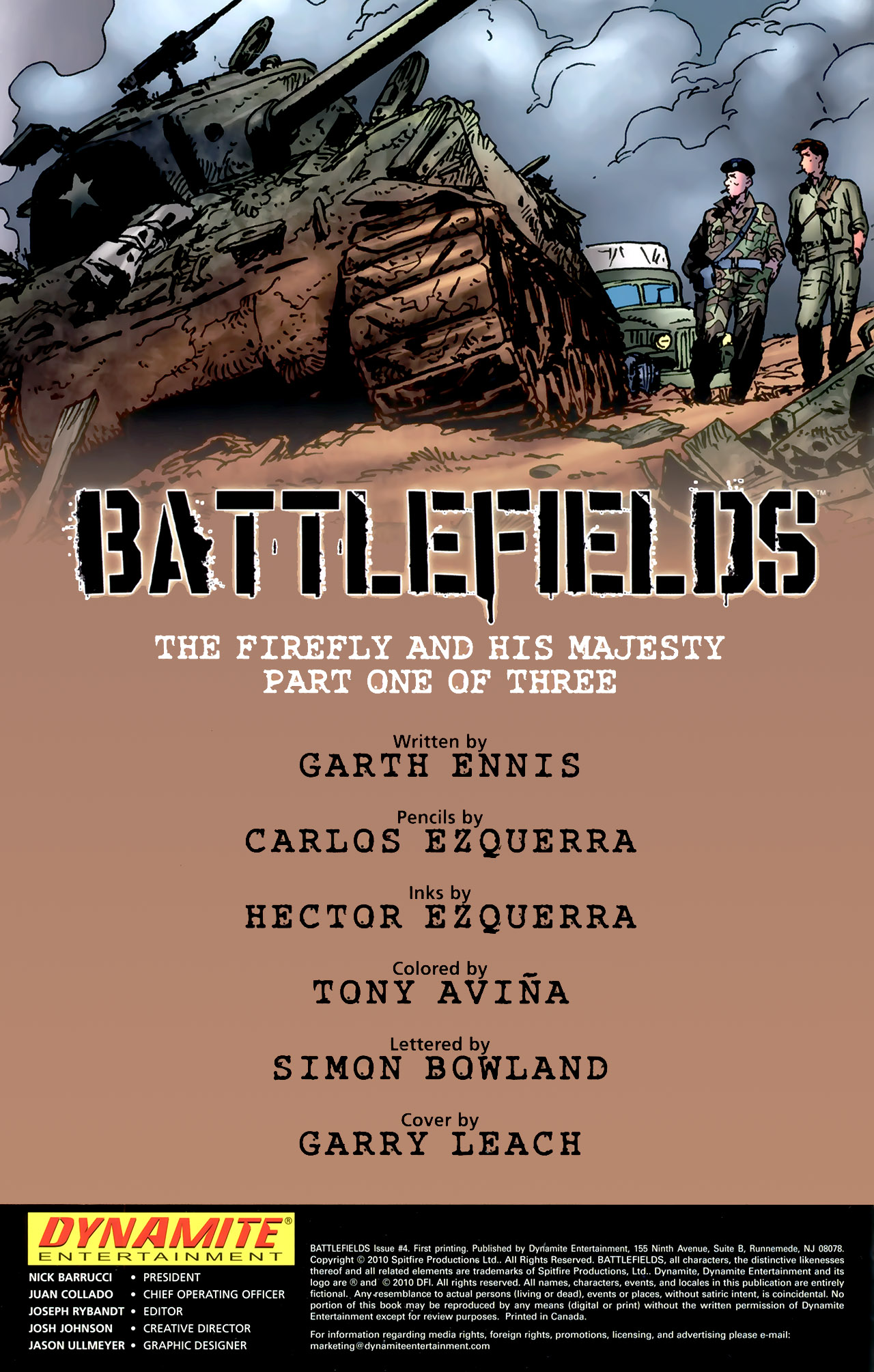 Read online Battlefields (2010) comic -  Issue #4 - 2