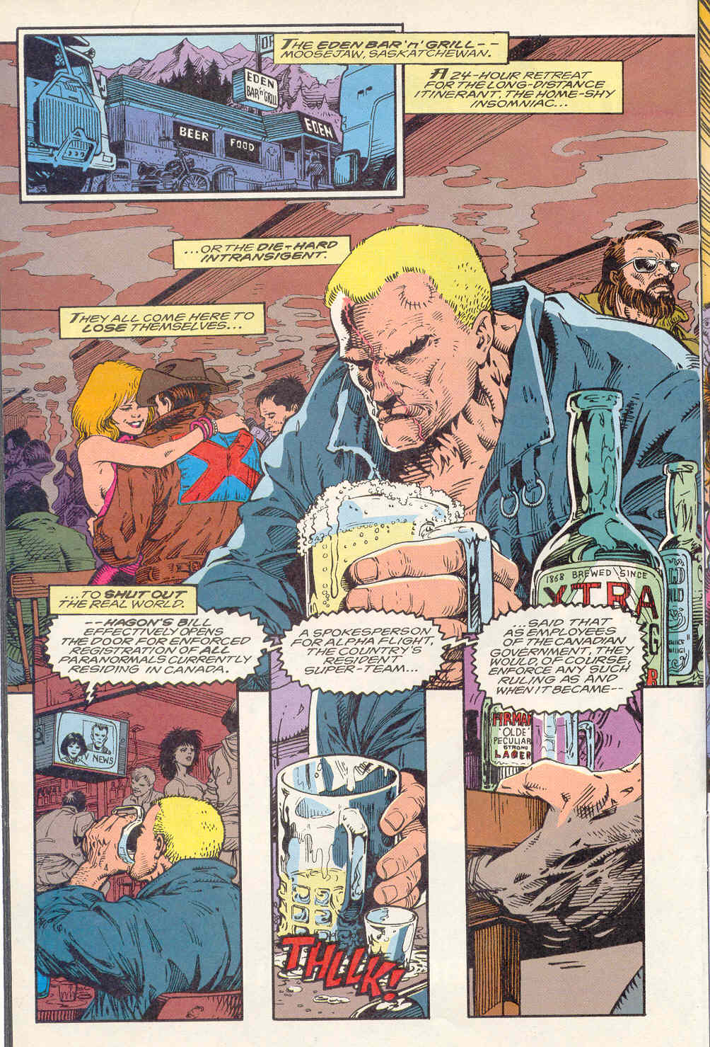 Read online Alpha Flight (1983) comic -  Issue #122 - 18