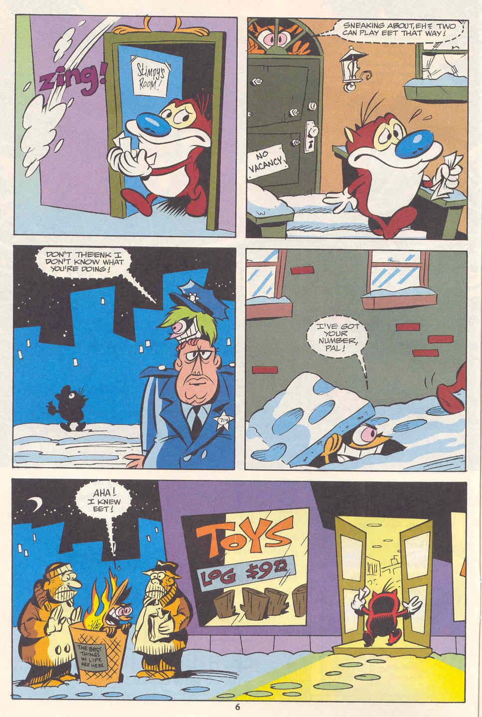 Read online The Ren & Stimpy Show comic -  Issue #3 - 6
