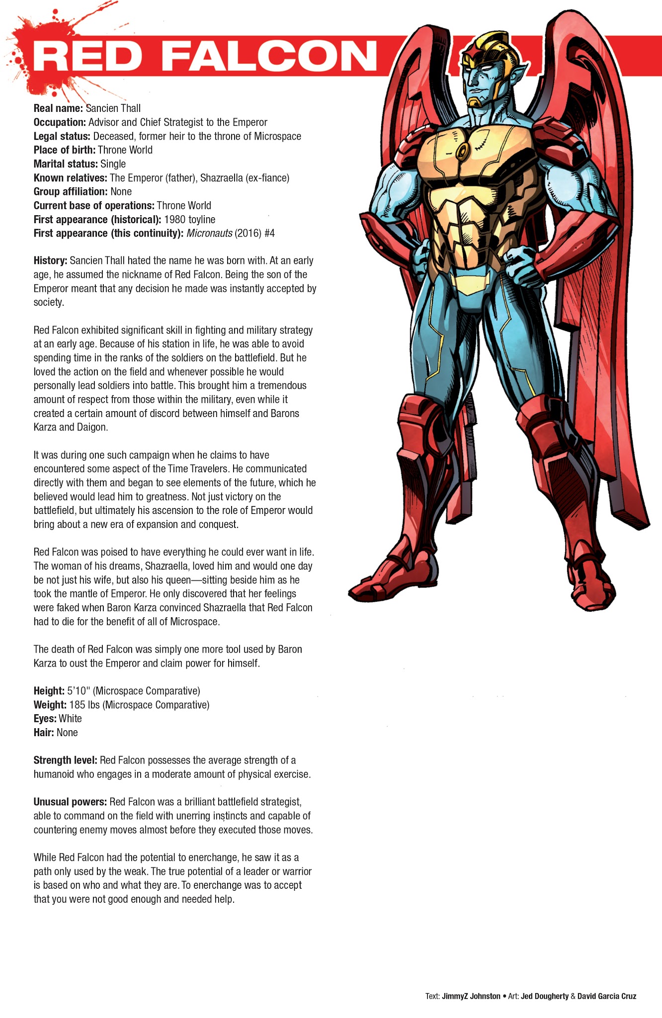 Read online Hasbro Heroes Sourcebook comic -  Issue #3 - 6