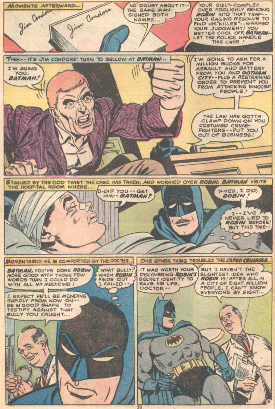 Read online Batman (1940) comic -  Issue #257 - 38