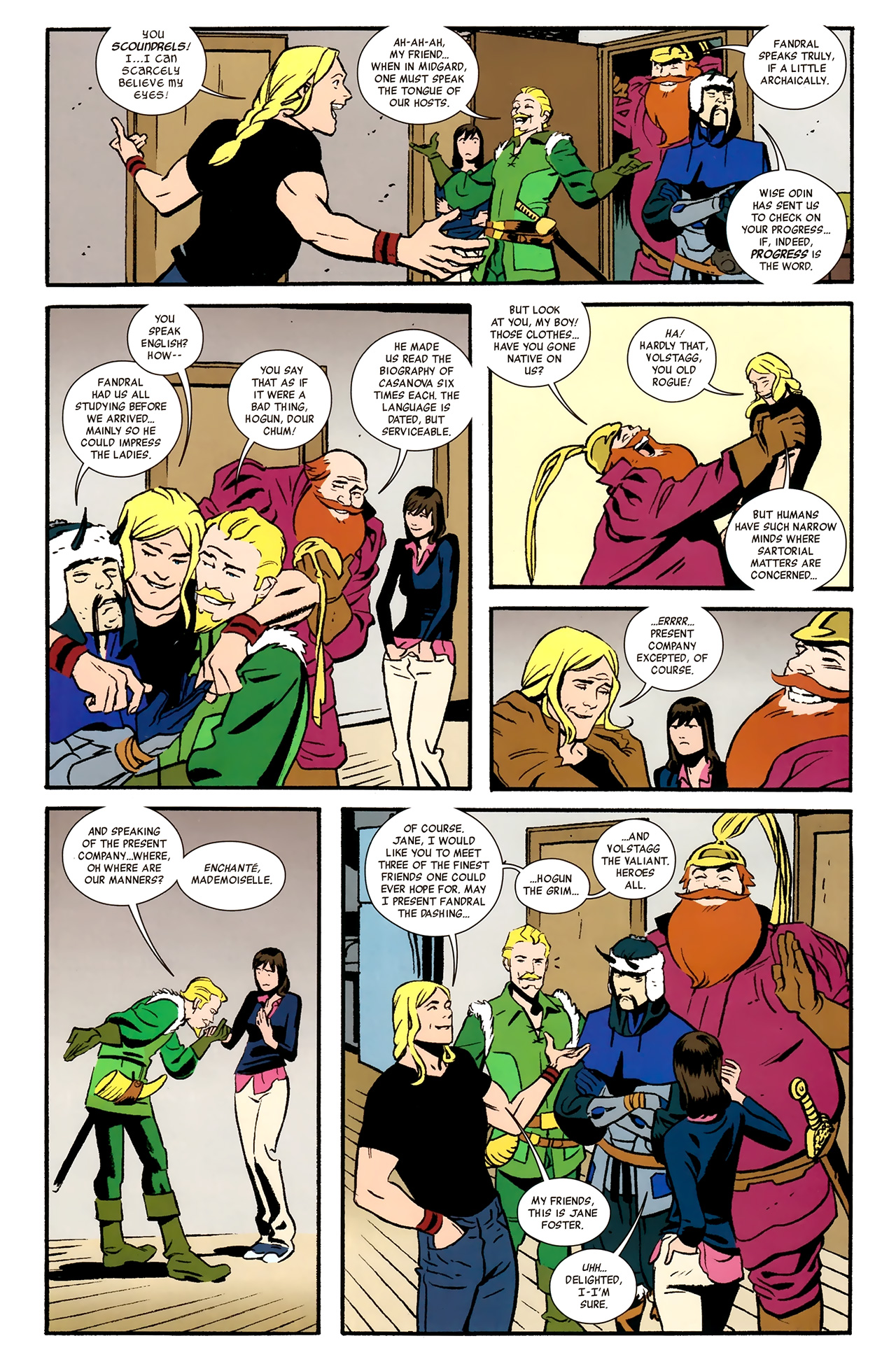 Read online Thor the Mighty Avenger comic -  Issue #4 - 6