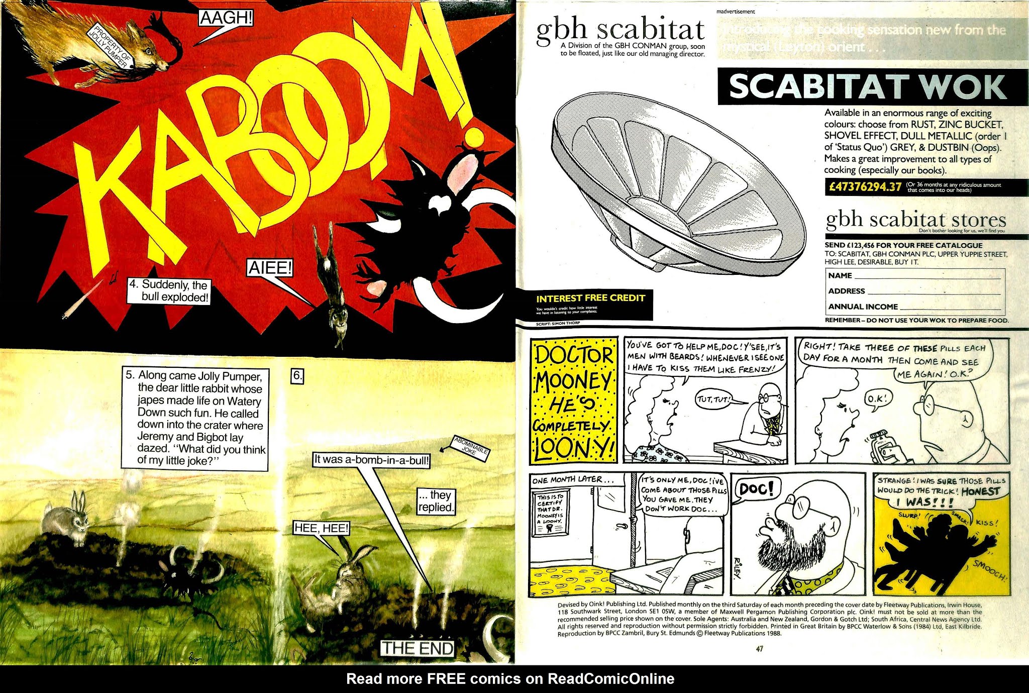 Read online Oink! comic -  Issue #64 - 24