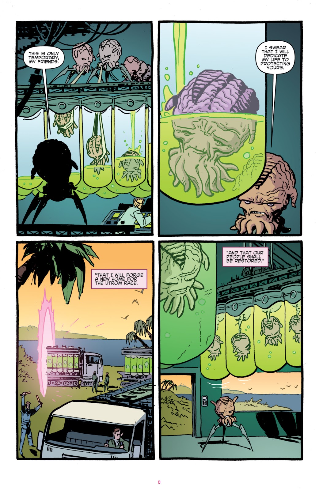 Teenage Mutant Ninja Turtles Utrom Empire issue 3 - Page 15