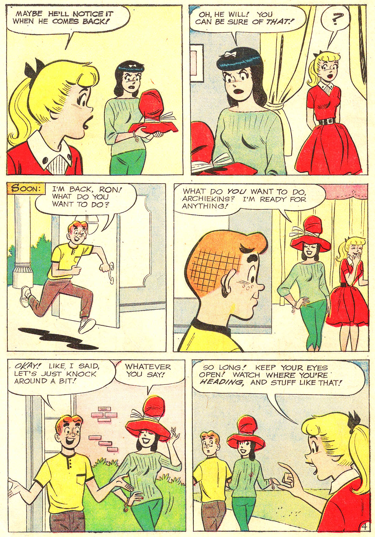 Read online Archie's Girls Betty and Veronica comic -  Issue #97 - 6
