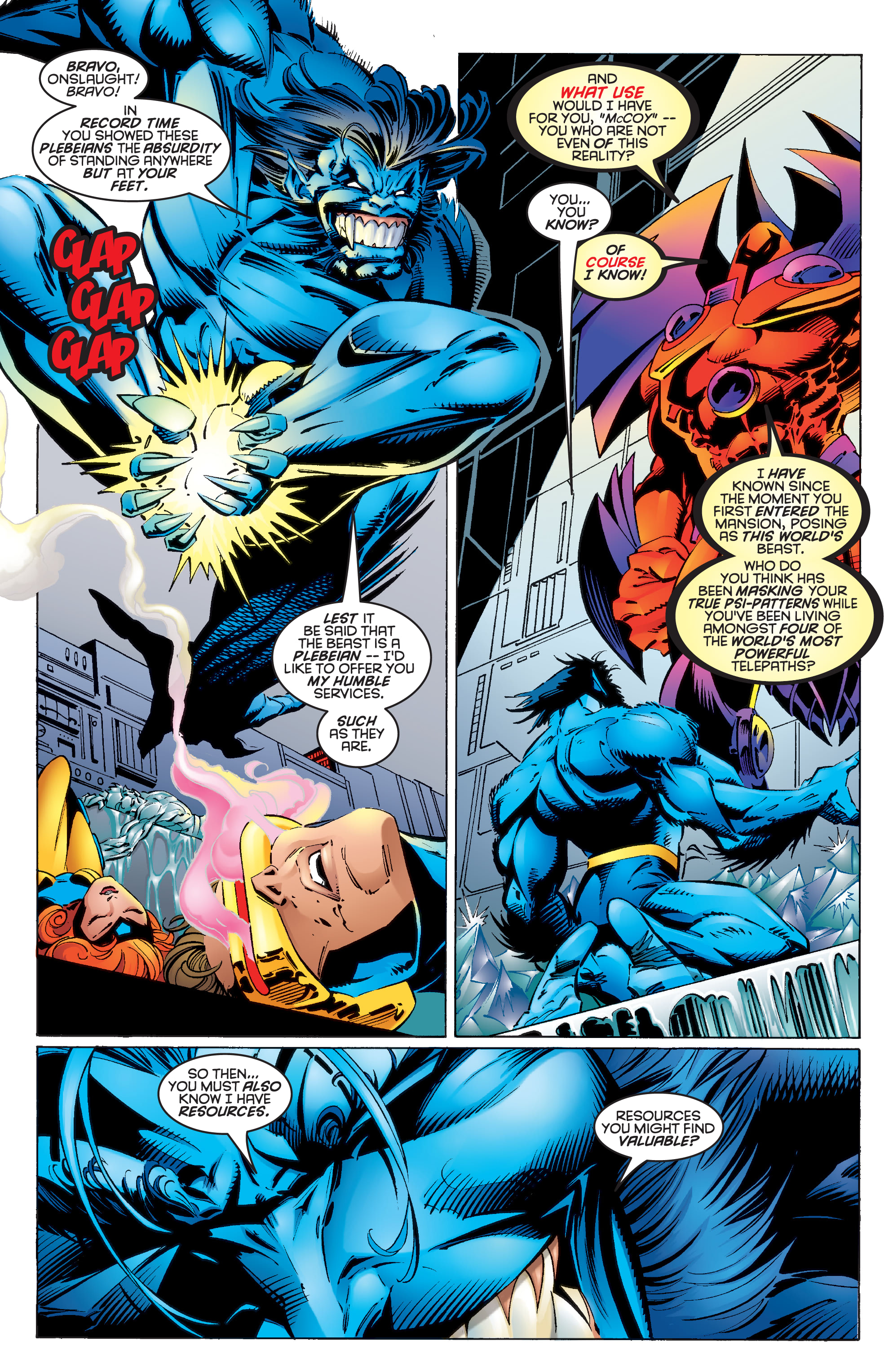 Read online X-Men Milestones: Onslaught comic -  Issue # TPB (Part 2) - 27