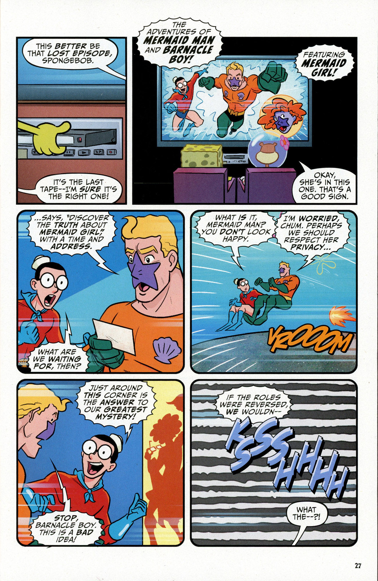 Read online SpongeBob Comics comic -  Issue #64 - 29