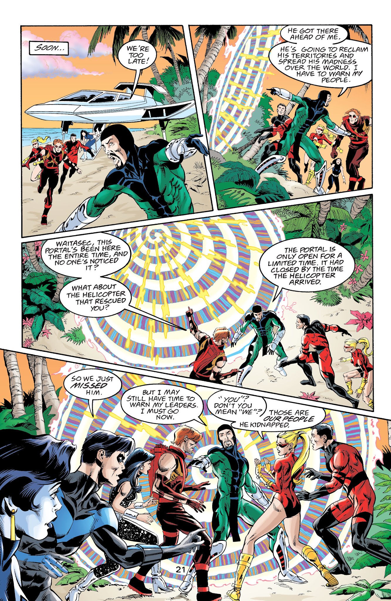 Read online The Titans (1999) comic -  Issue #41 - 21