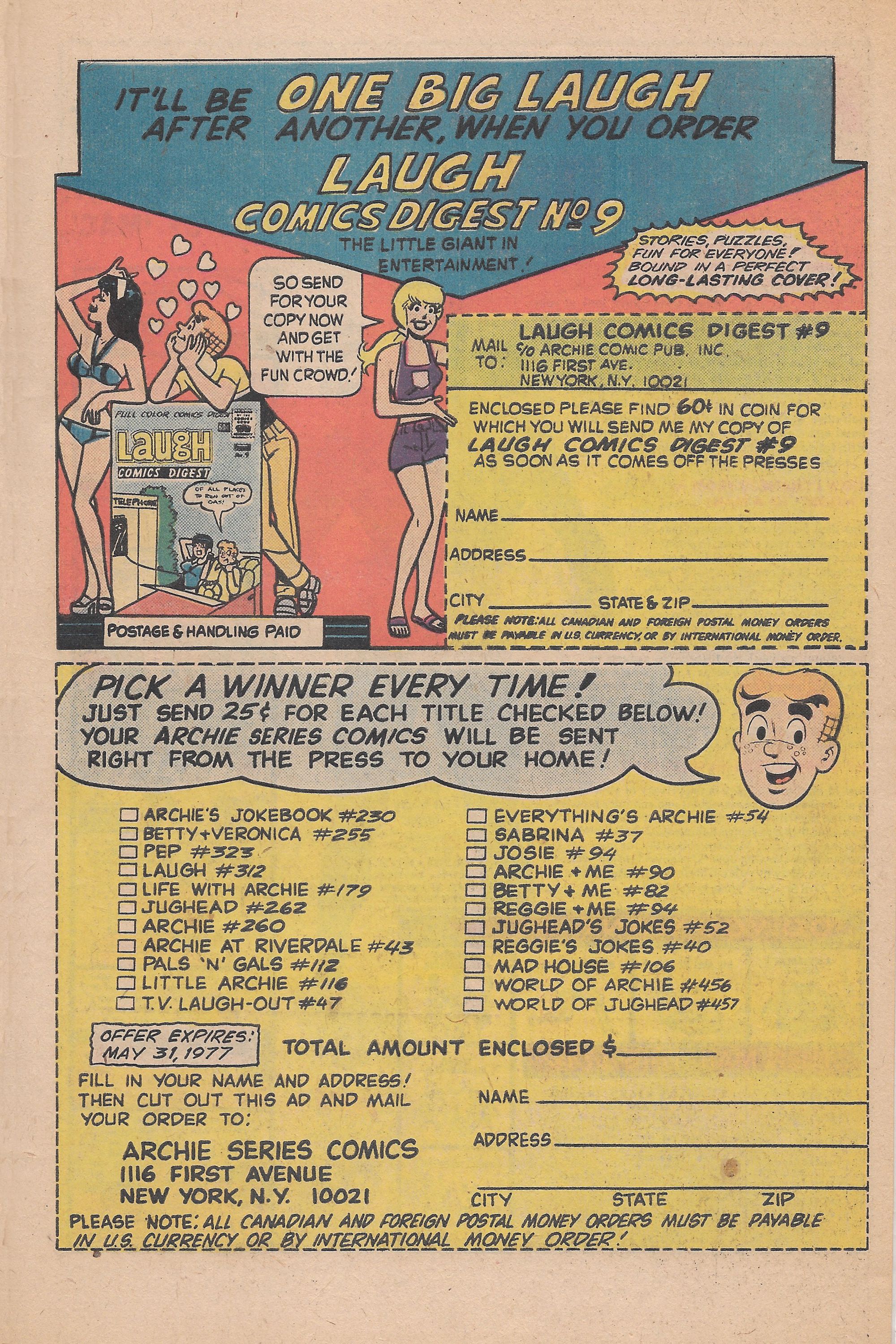 Read online Pep Comics comic -  Issue #322 - 27