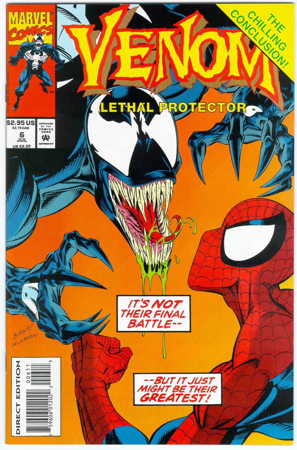 Read online Venom: Lethal Protector comic -  Issue #6 - 1