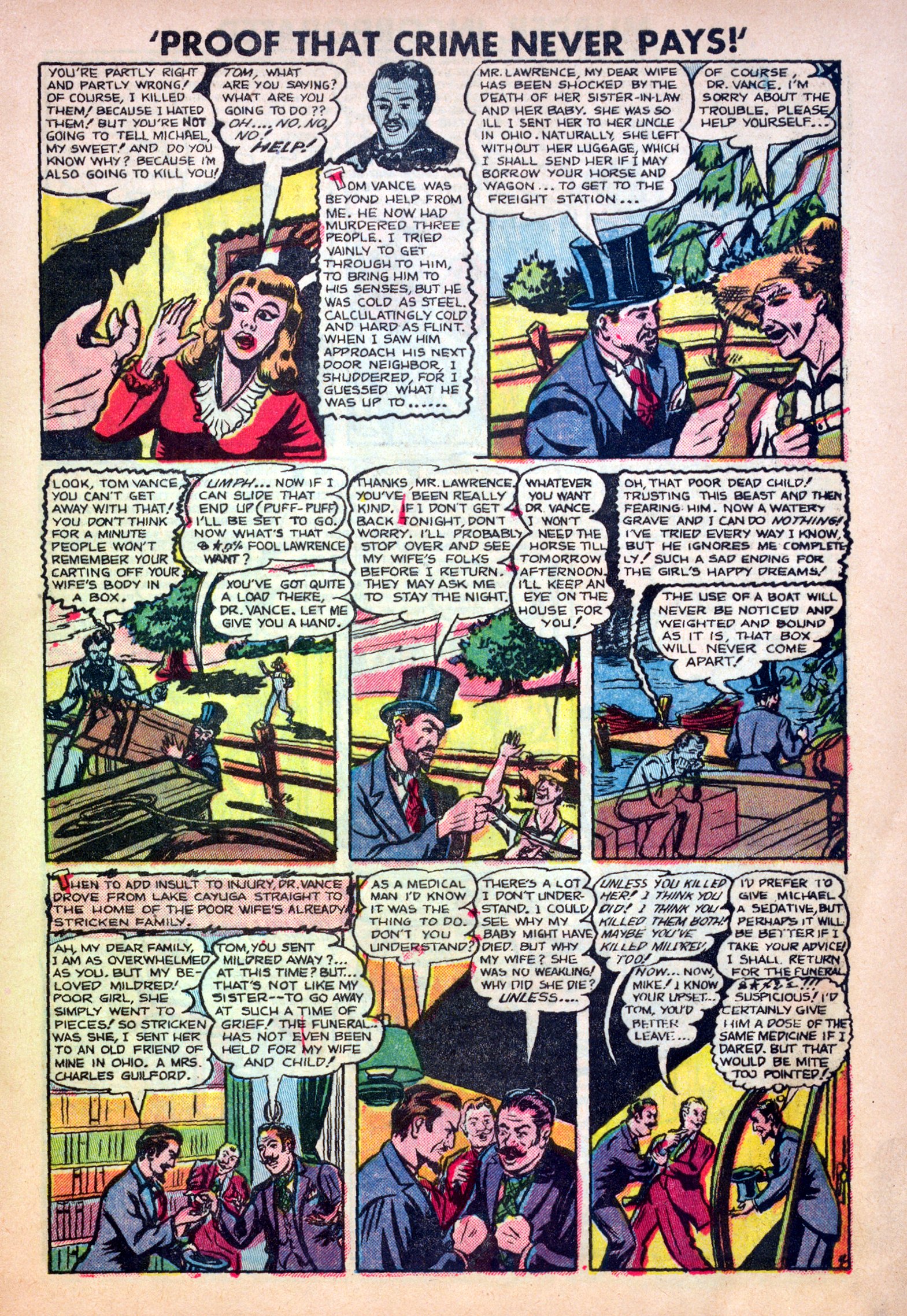 Read online Murder Incorporated (1948) comic -  Issue #7 - 5