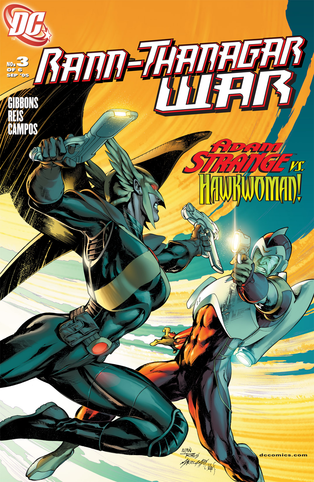 Read online Rann/Thanagar War comic -  Issue #3 - 1