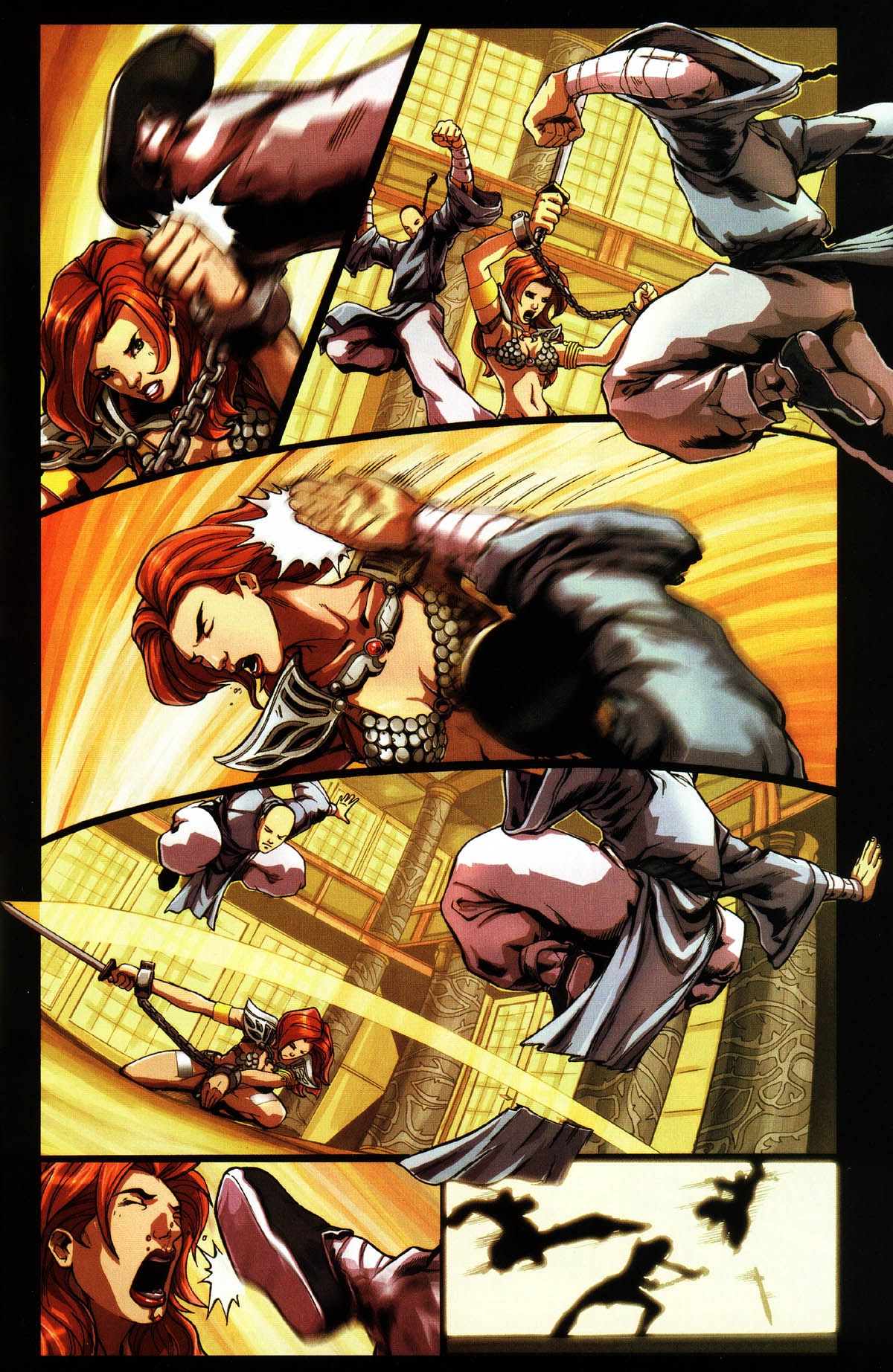 Read online Red Sonja: Sonja Goes East comic -  Issue # Full - 14