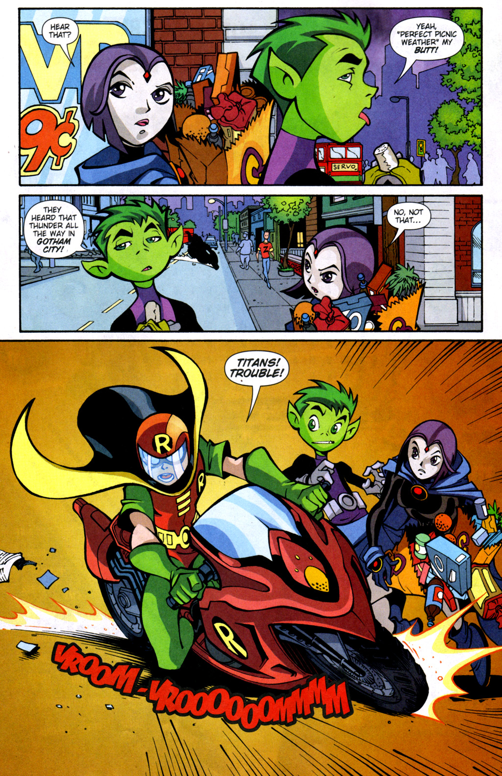 Read online Teen Titans Go! (2003) comic -  Issue #6 - 6