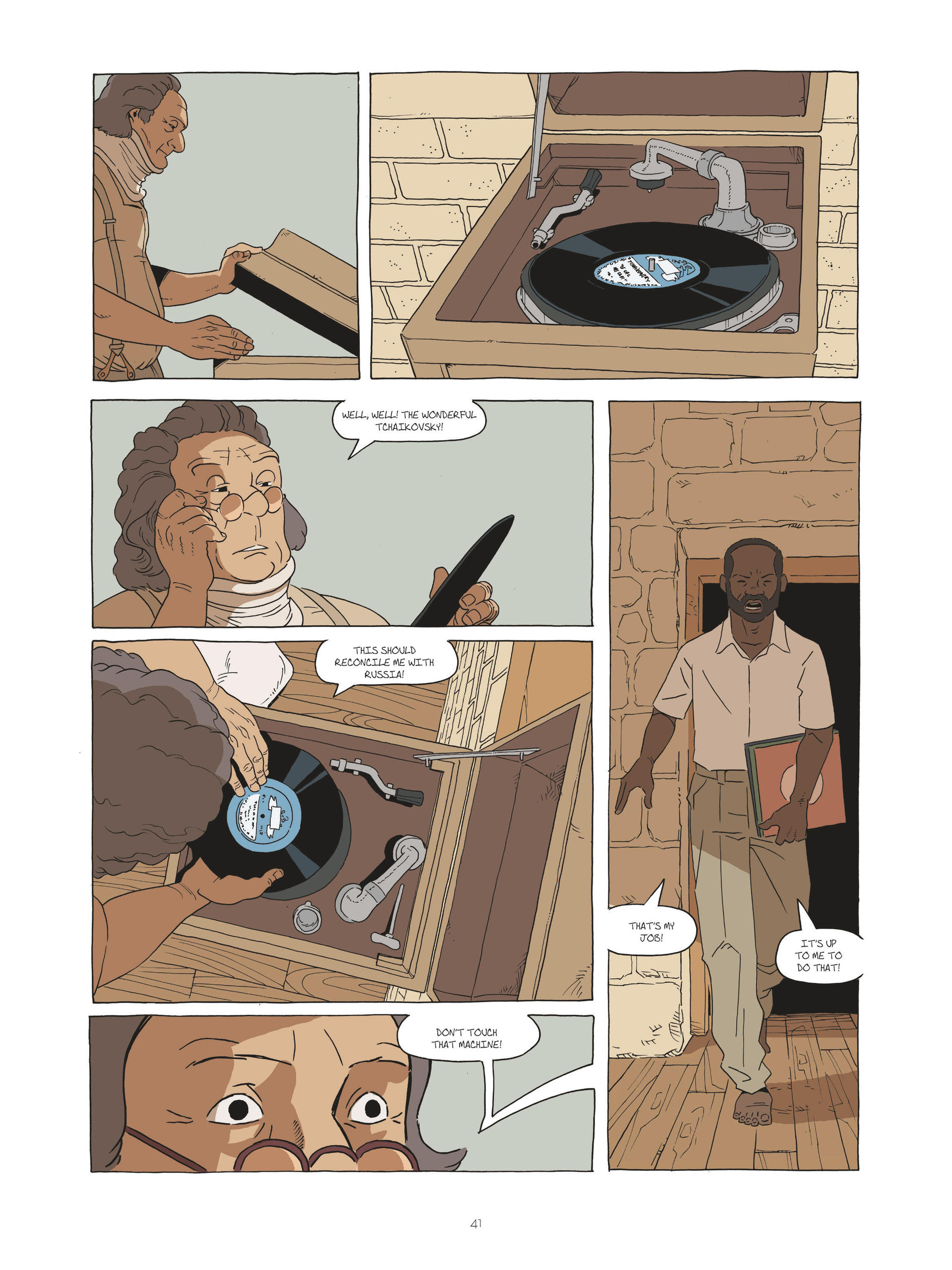 Read online Zidrou-Beuchot's African Trilogy comic -  Issue # TPB 2 - 41