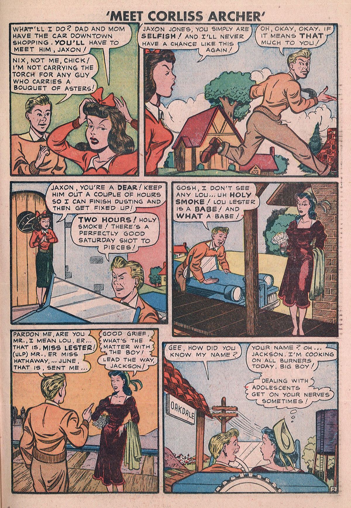 Read online Meet Corliss Archer comic -  Issue #3 - 29