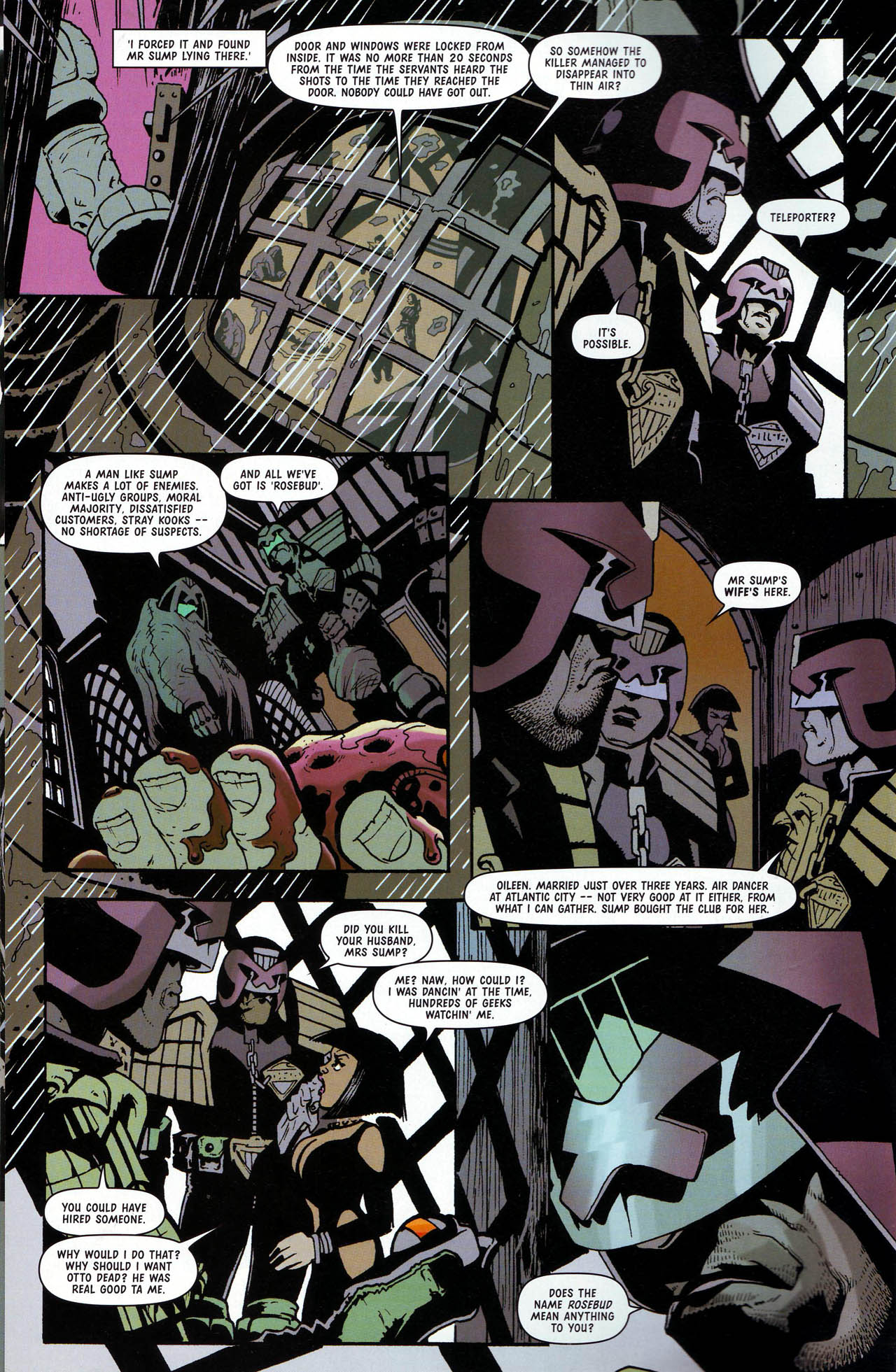 Read online Judge Dredd Megazine (vol. 4) comic -  Issue #12 - 12