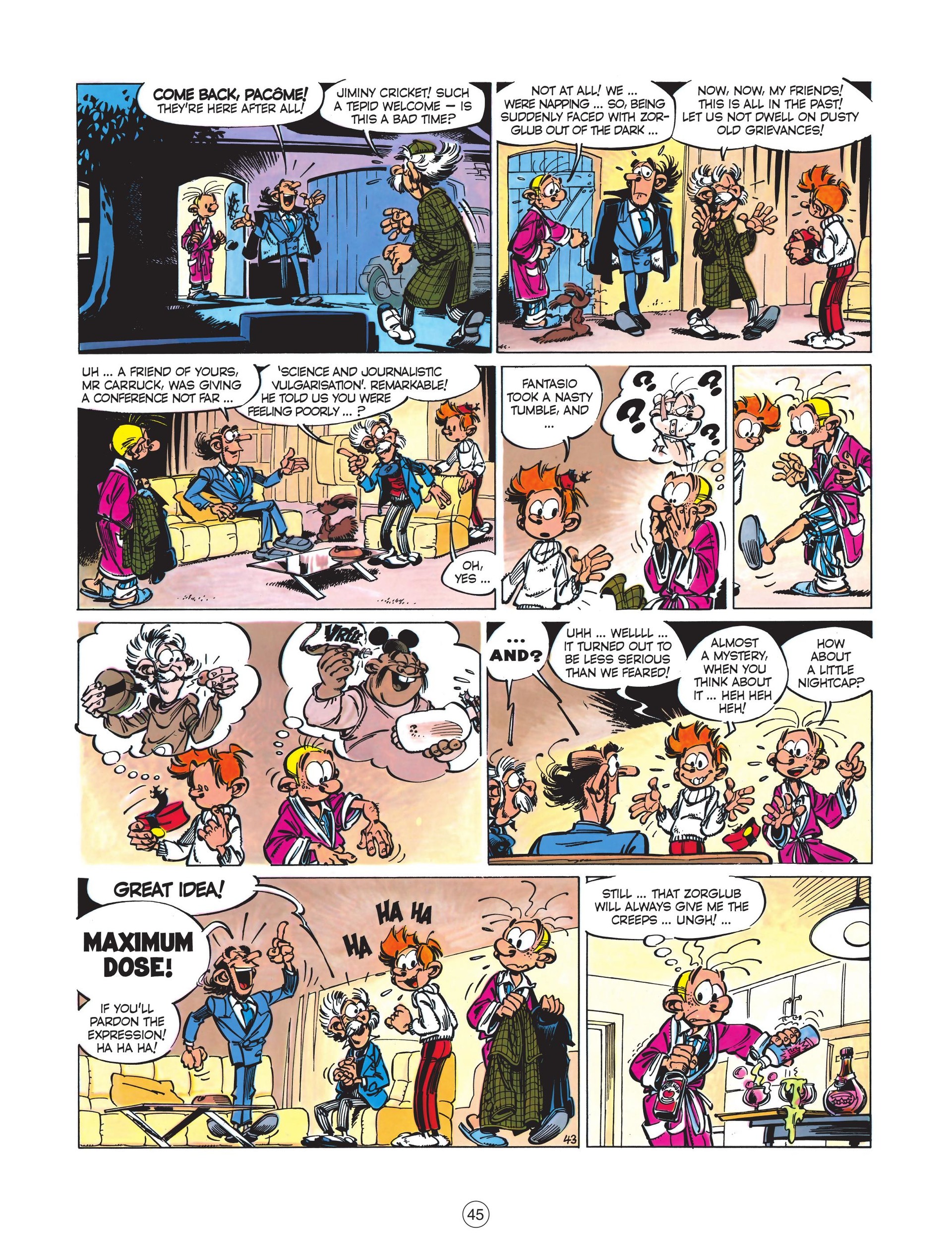 Read online Spirou & Fantasio (2009) comic -  Issue #16 - 47