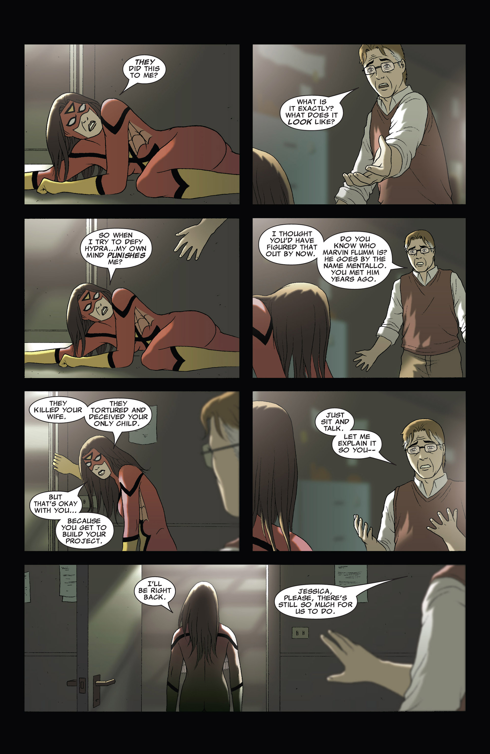Read online Spider-Woman: Origin comic -  Issue #5 - 10