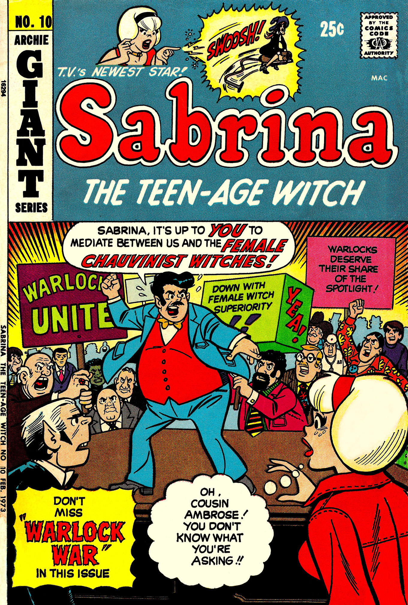 Sabrina The Teenage Witch (1971) Issue #10 #10 - English 1