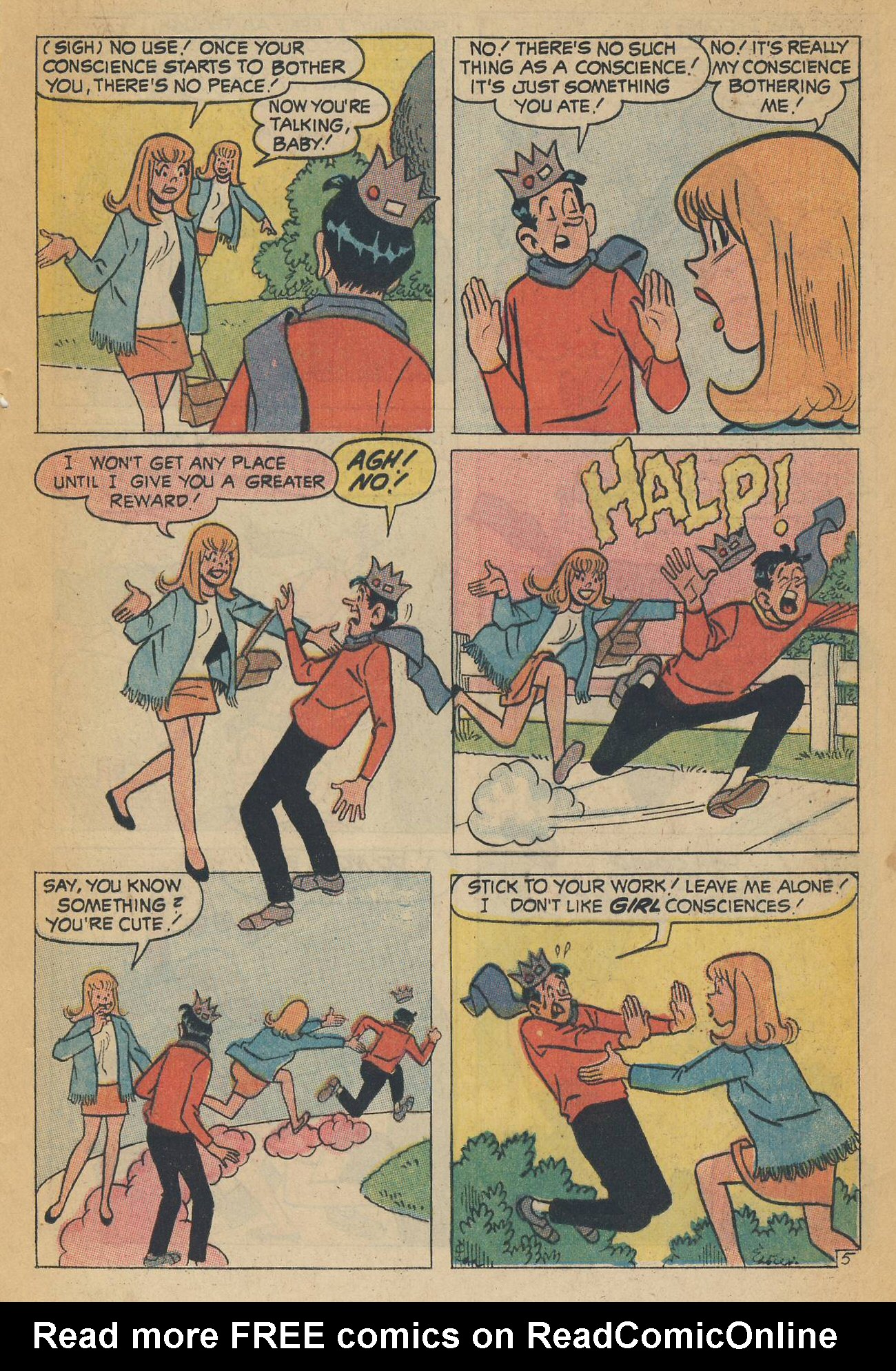 Read online Jughead (1965) comic -  Issue #190 - 17