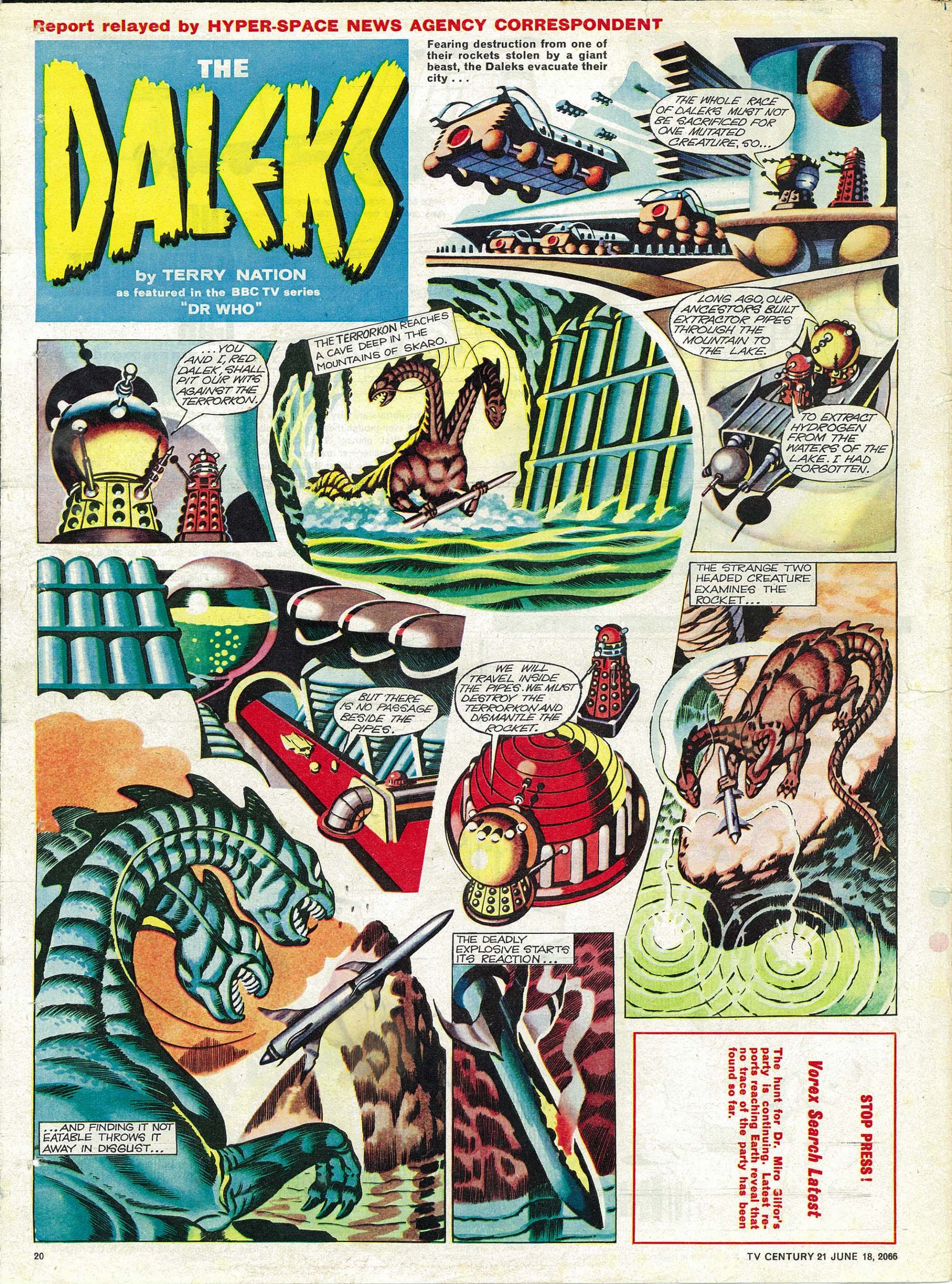 Read online TV Century 21 (TV 21) comic -  Issue #74 - 19
