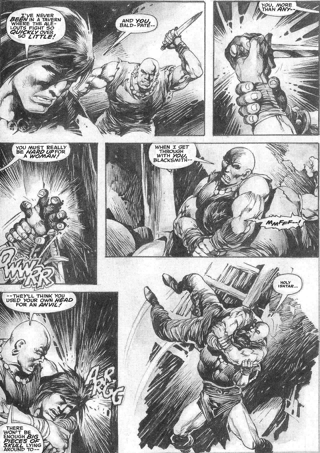 Read online The Savage Sword Of Conan comic -  Issue #209 - 20