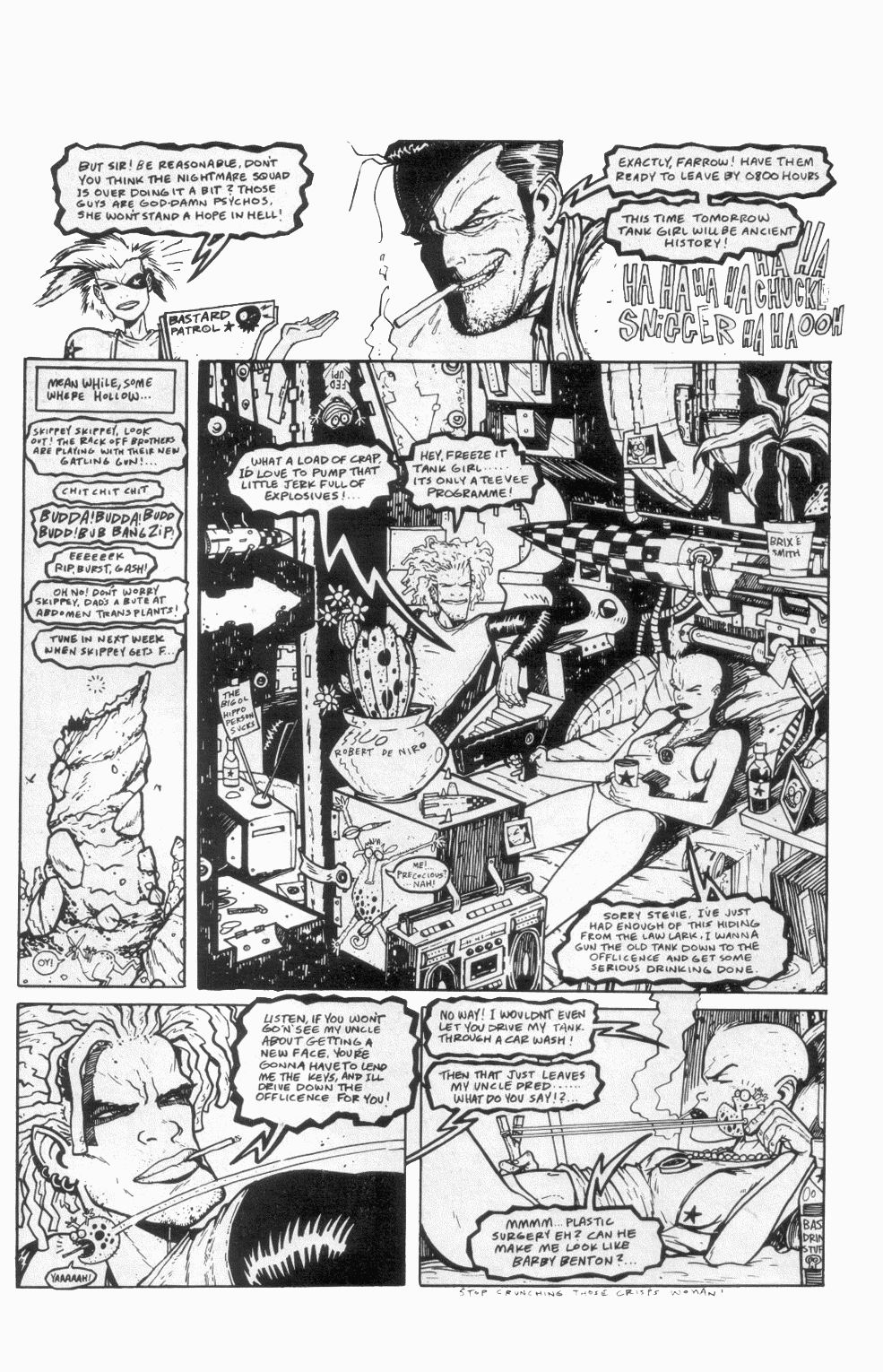 Read online Tank Girl (1991) comic -  Issue #1 - 29
